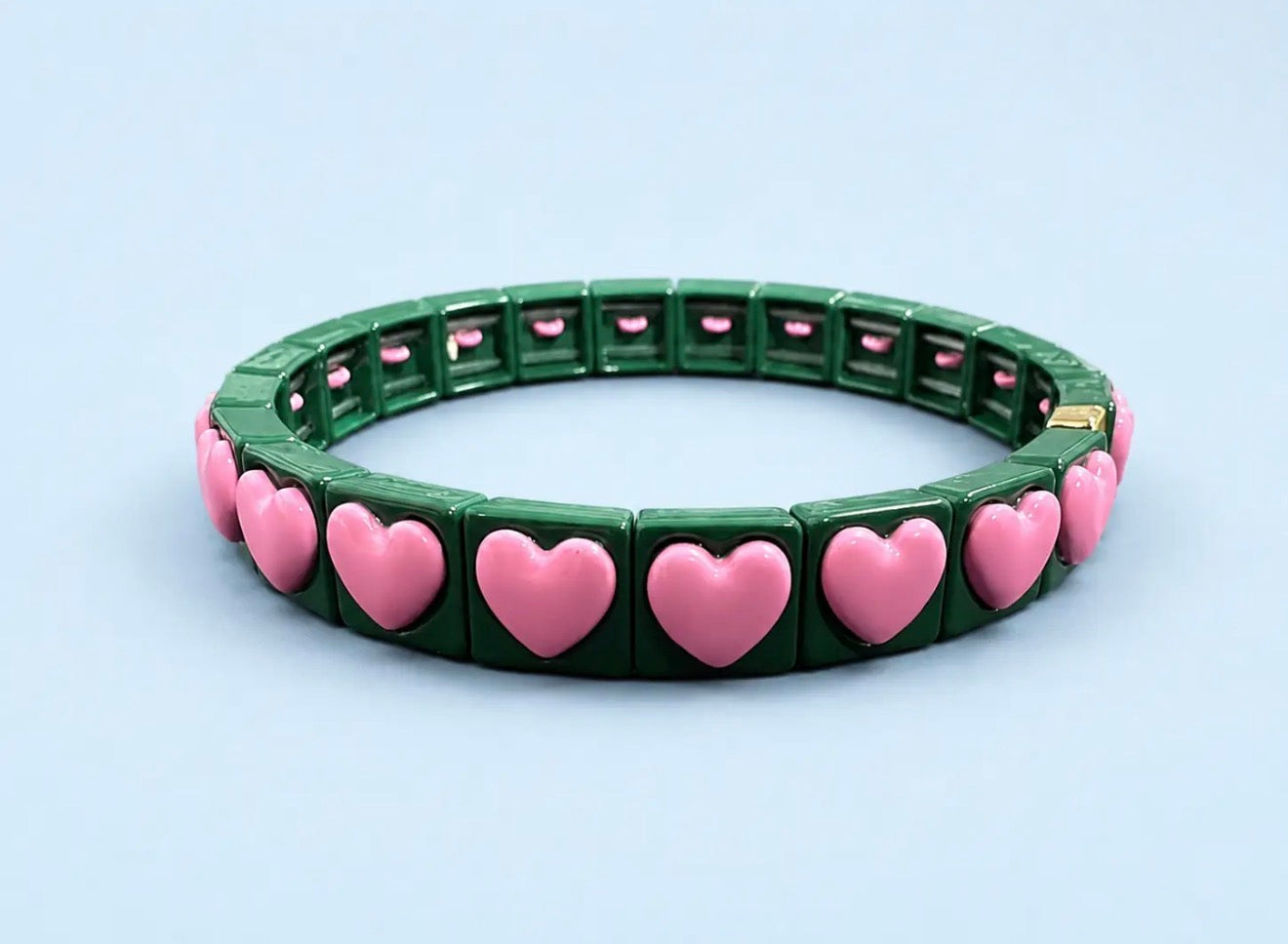 HARTLEY GREEN/PINK BRACELET