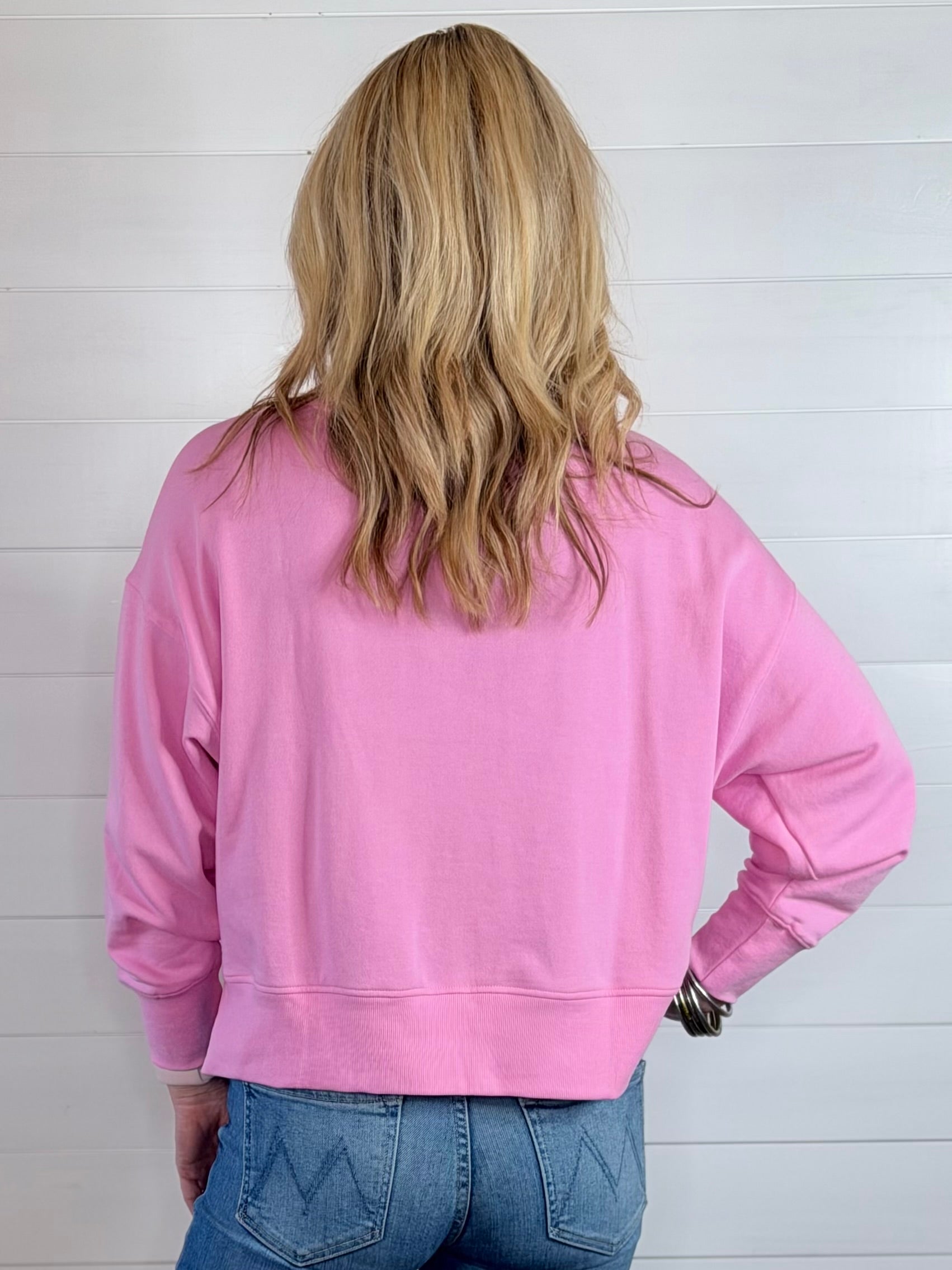 CHRISTMAS TREE LADY RELAXED SWEATSHIRT