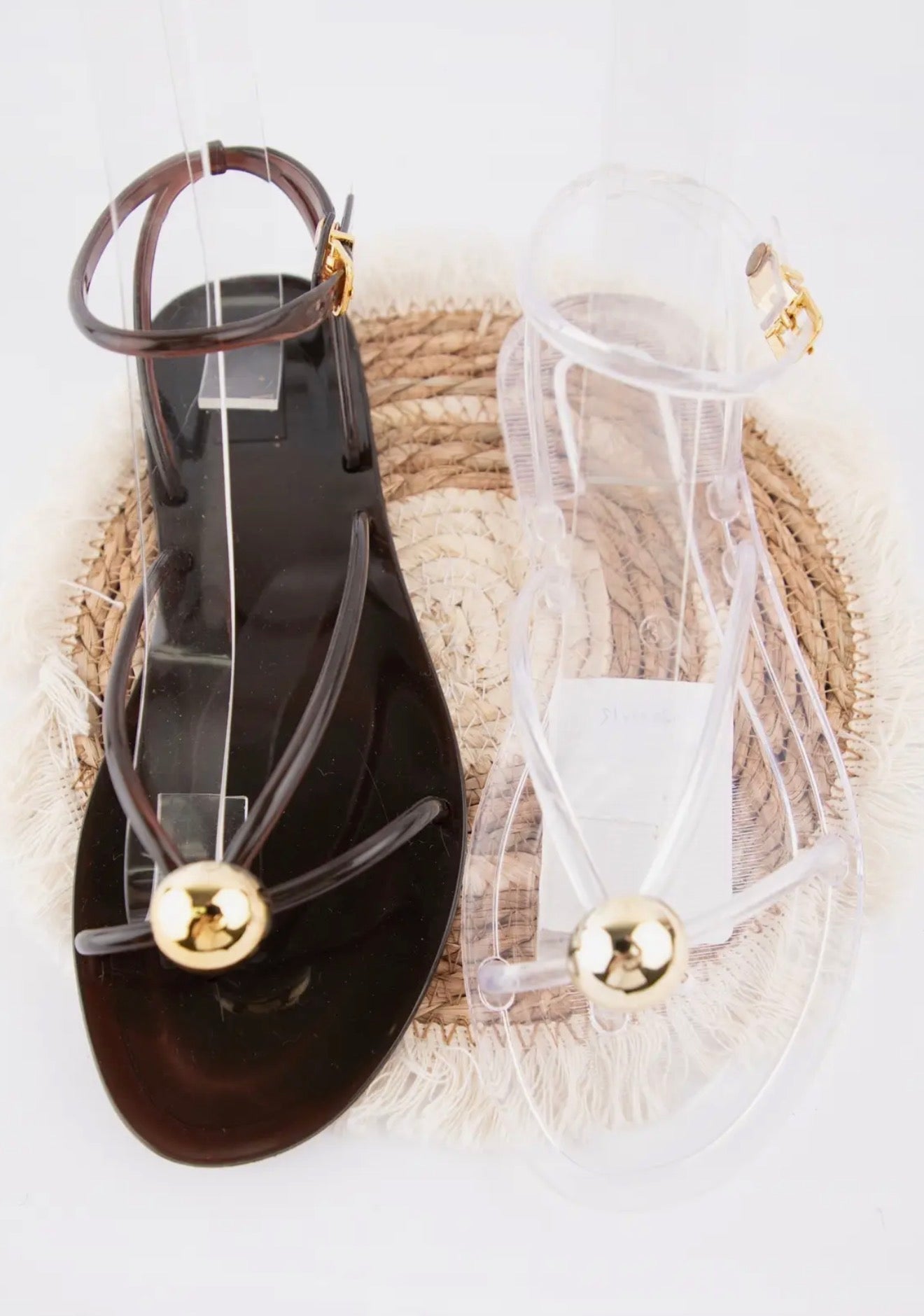 LEXI CLEAR JELLY SANDAL