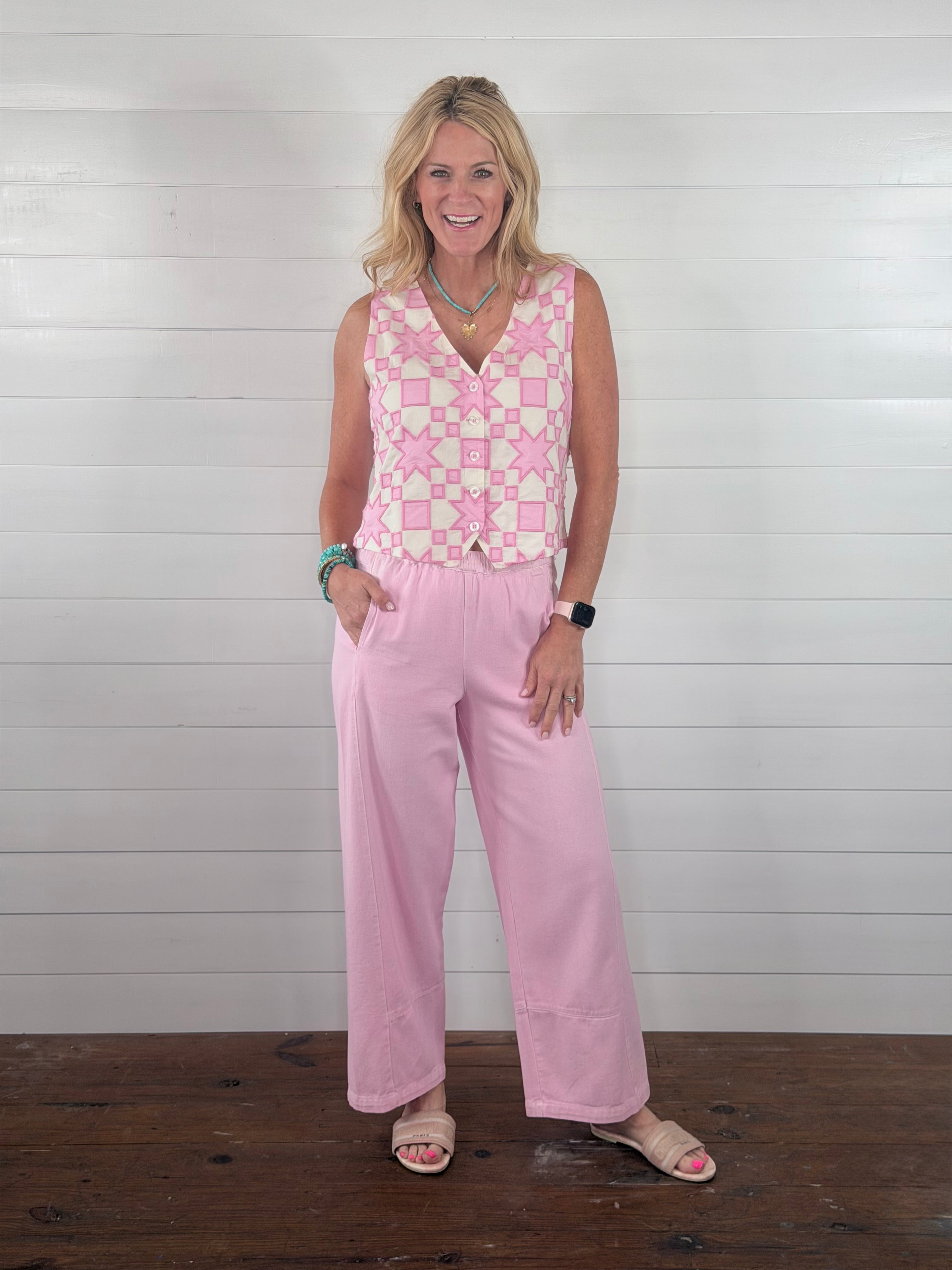 QUILTED VEST BY IVY JANE