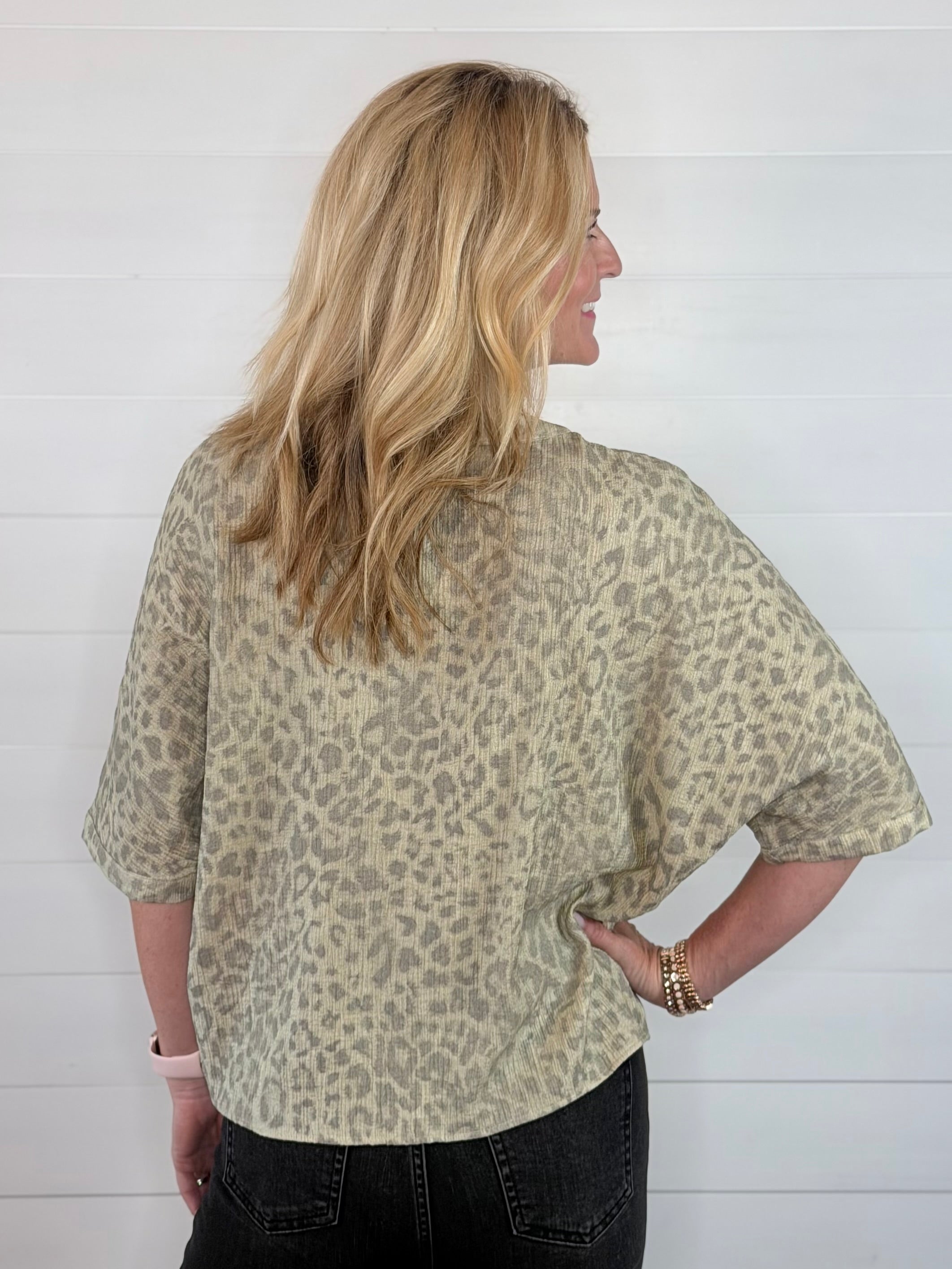 MILLIE CHEETAH TOP