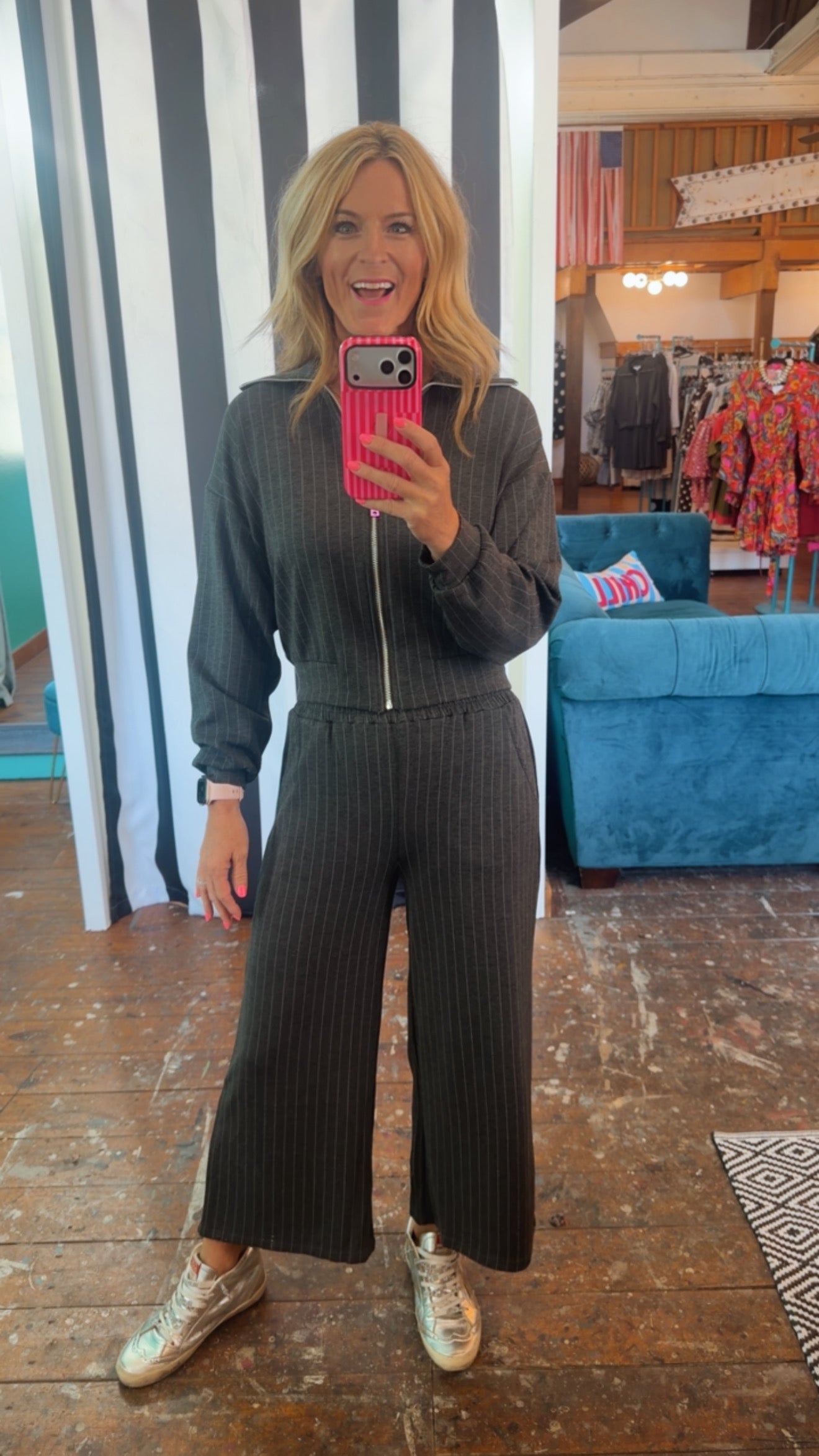 PERFECT IN PINSTRIPES SET