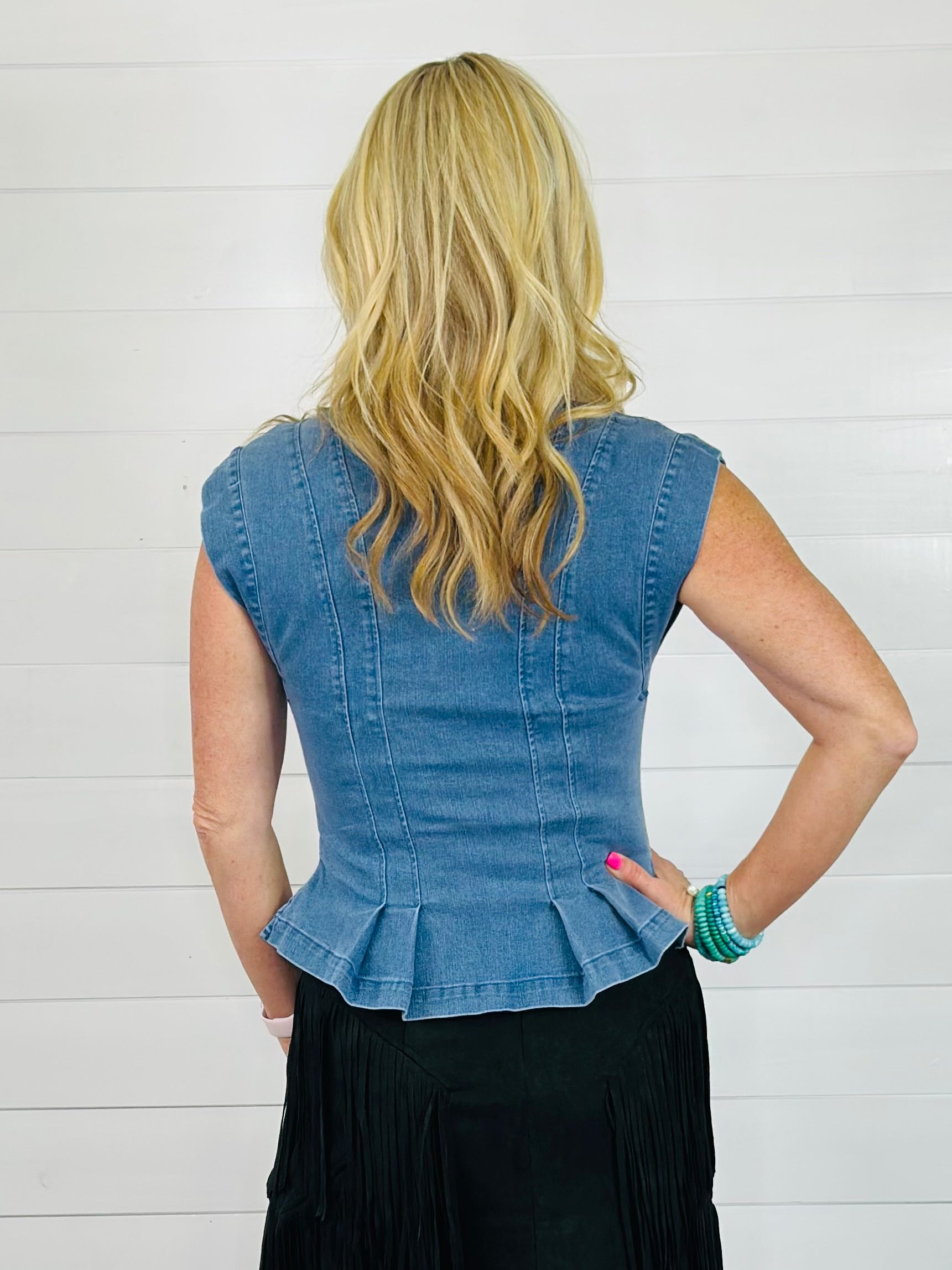 DARLING DENIM TOP