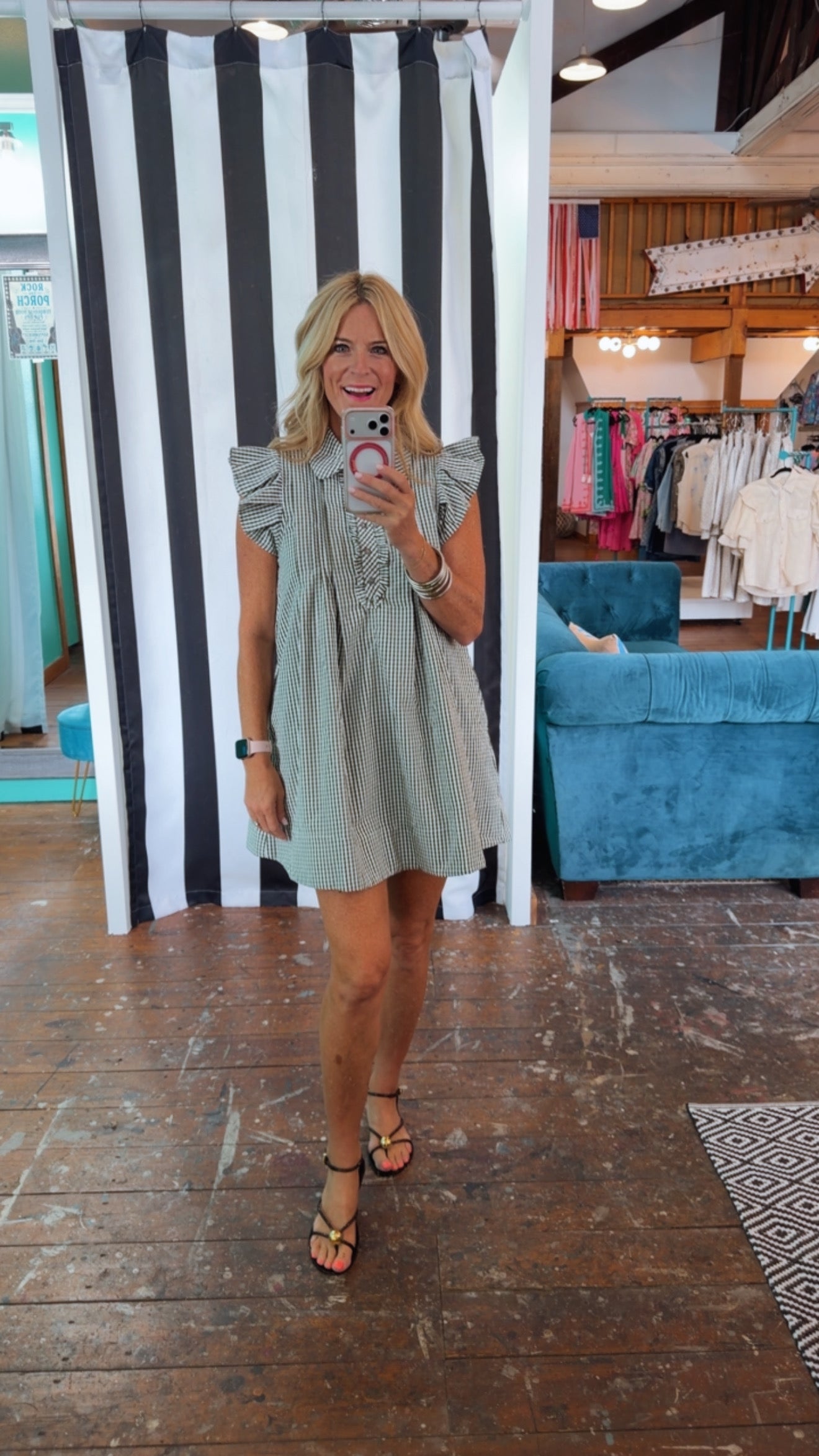 PENNY GINGHAM DRESS
