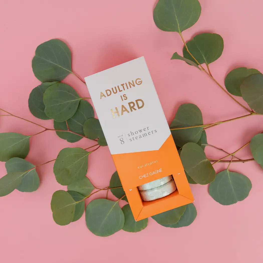 ADULTING IS HARD SHOWER STEAMERS