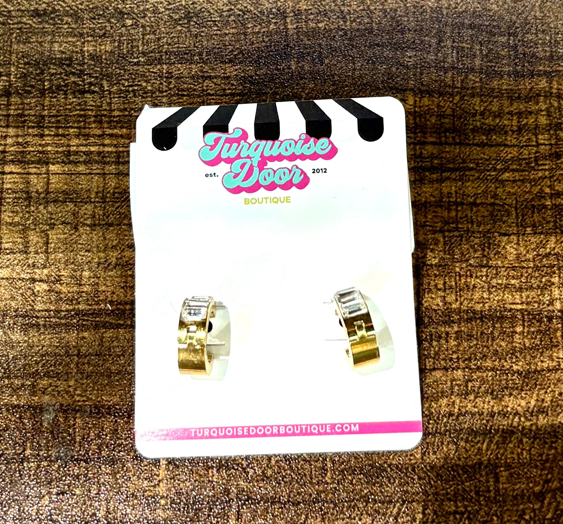 BAGUETTE HUGGIES-GOLD