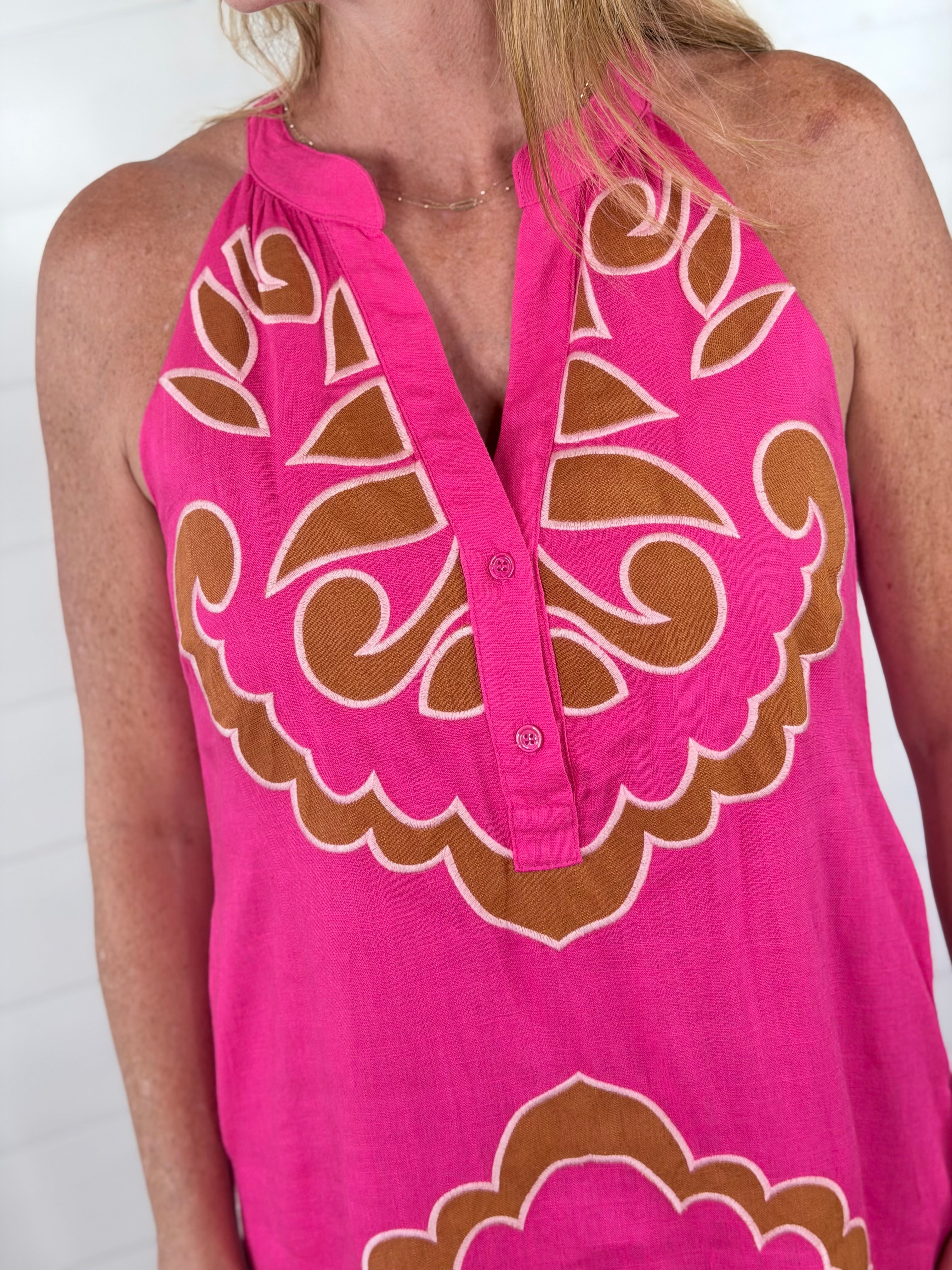 HADLEY HALTER DRESS