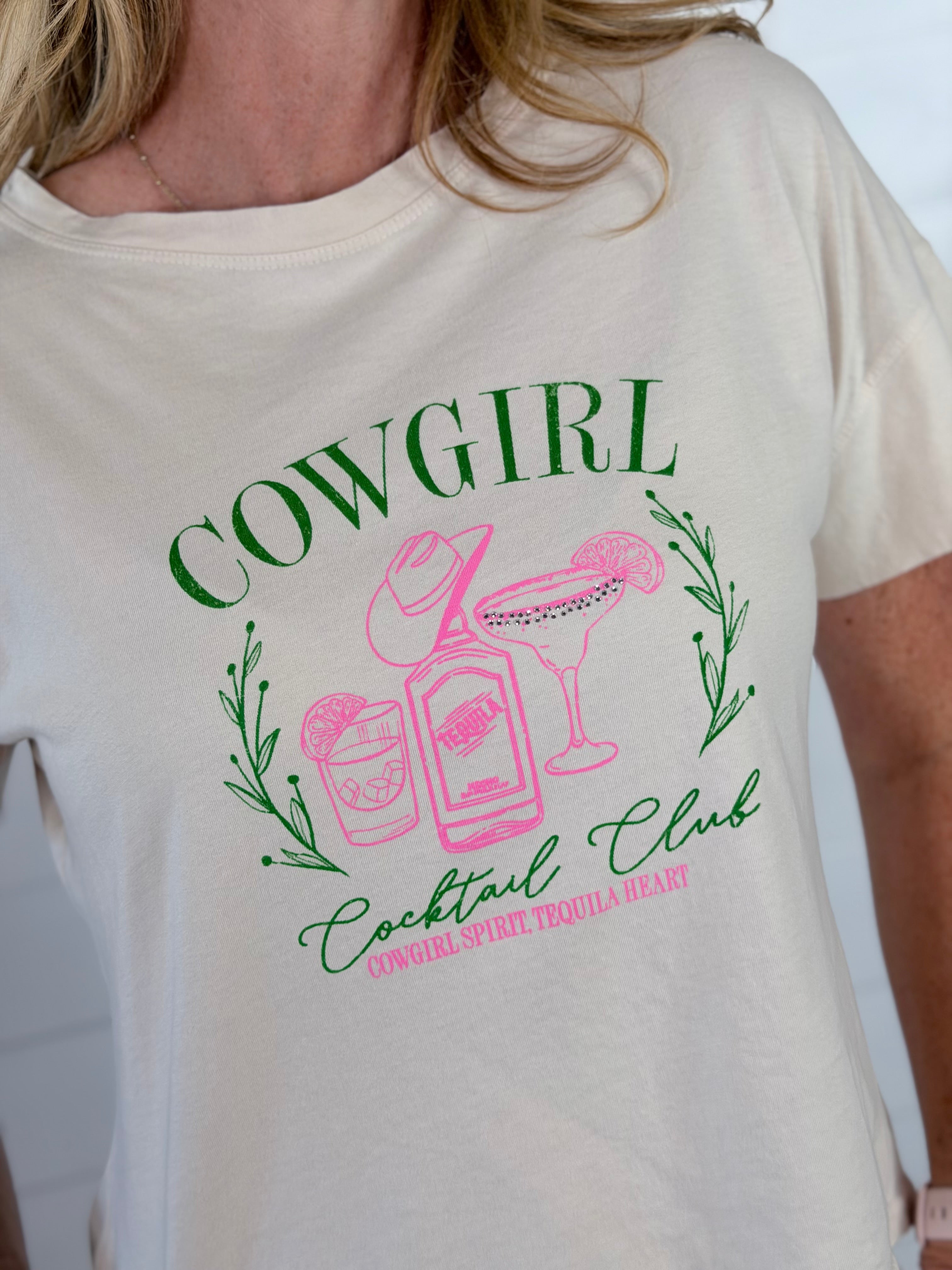 COWGIRL COCKTAIL CLUB TEE