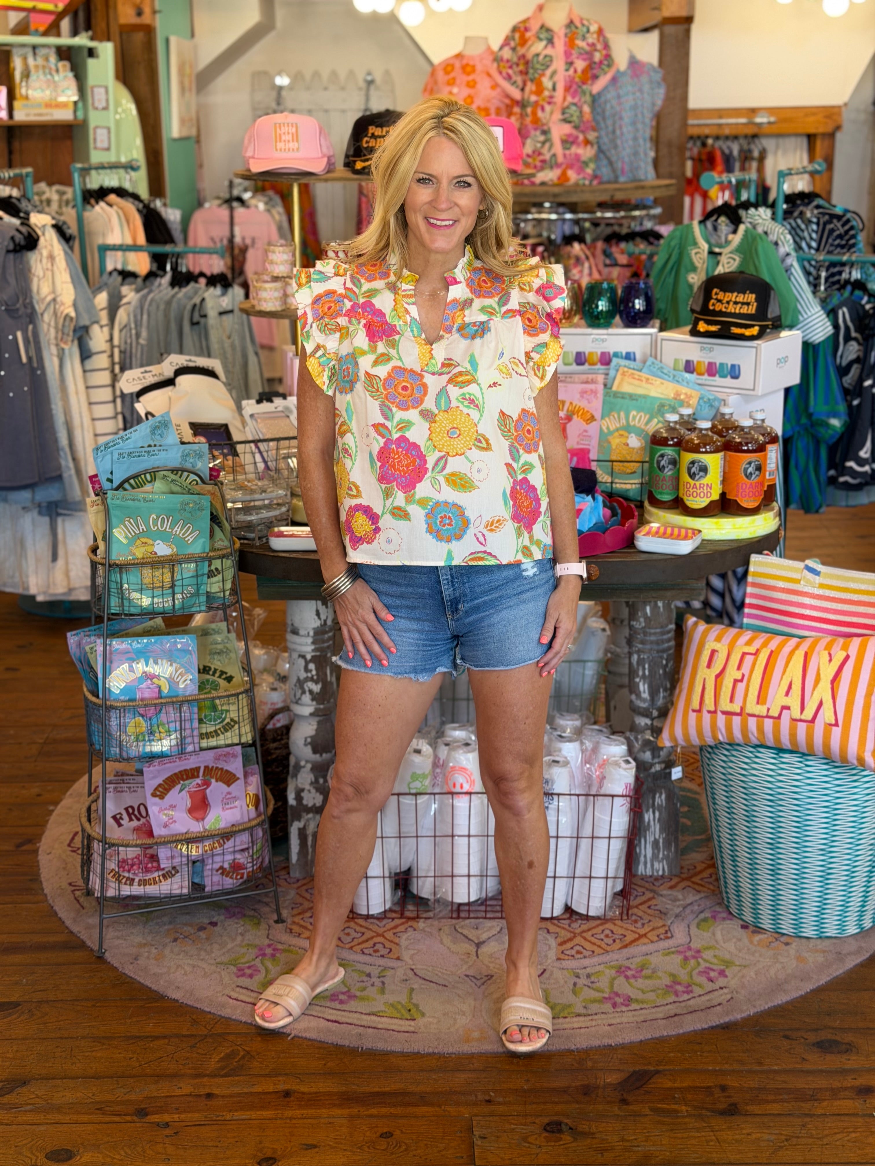 SUMMER STROLL TOP