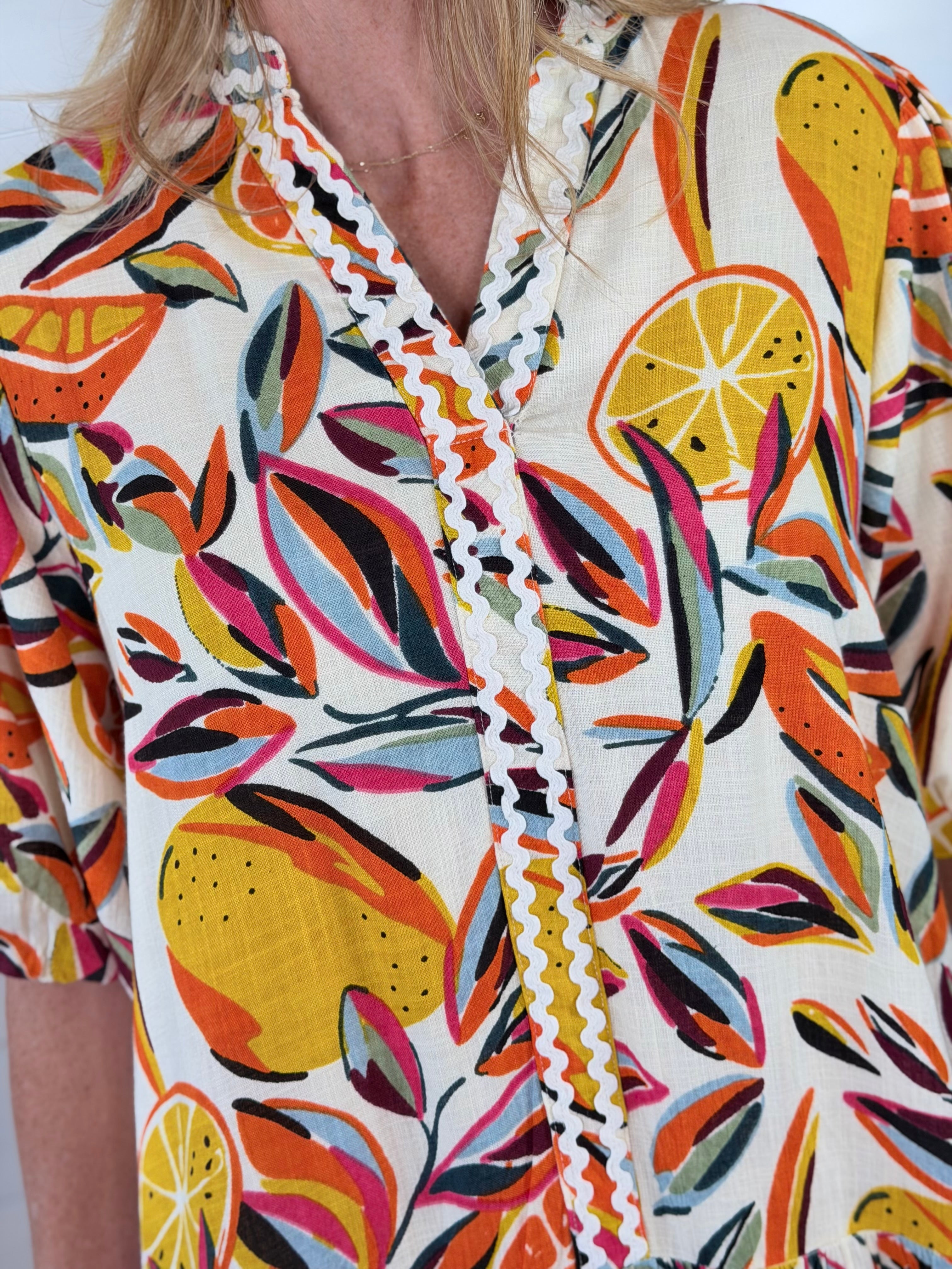 SUMMER OF CITRUS DRESS
