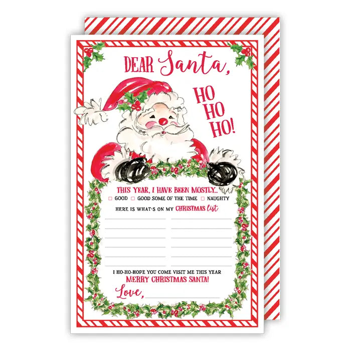 WREATH SANTA LETTER TO SANTA