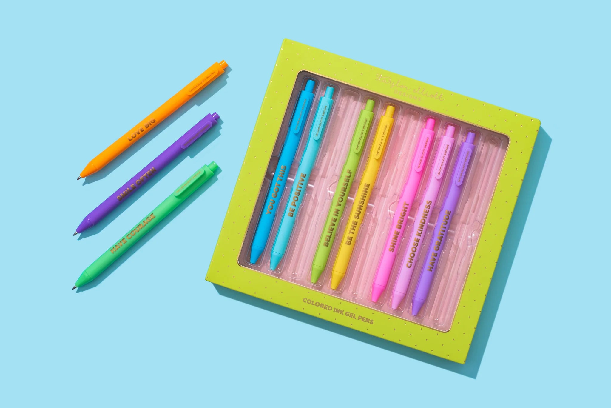 MOTIVATIONAL GEL PENS