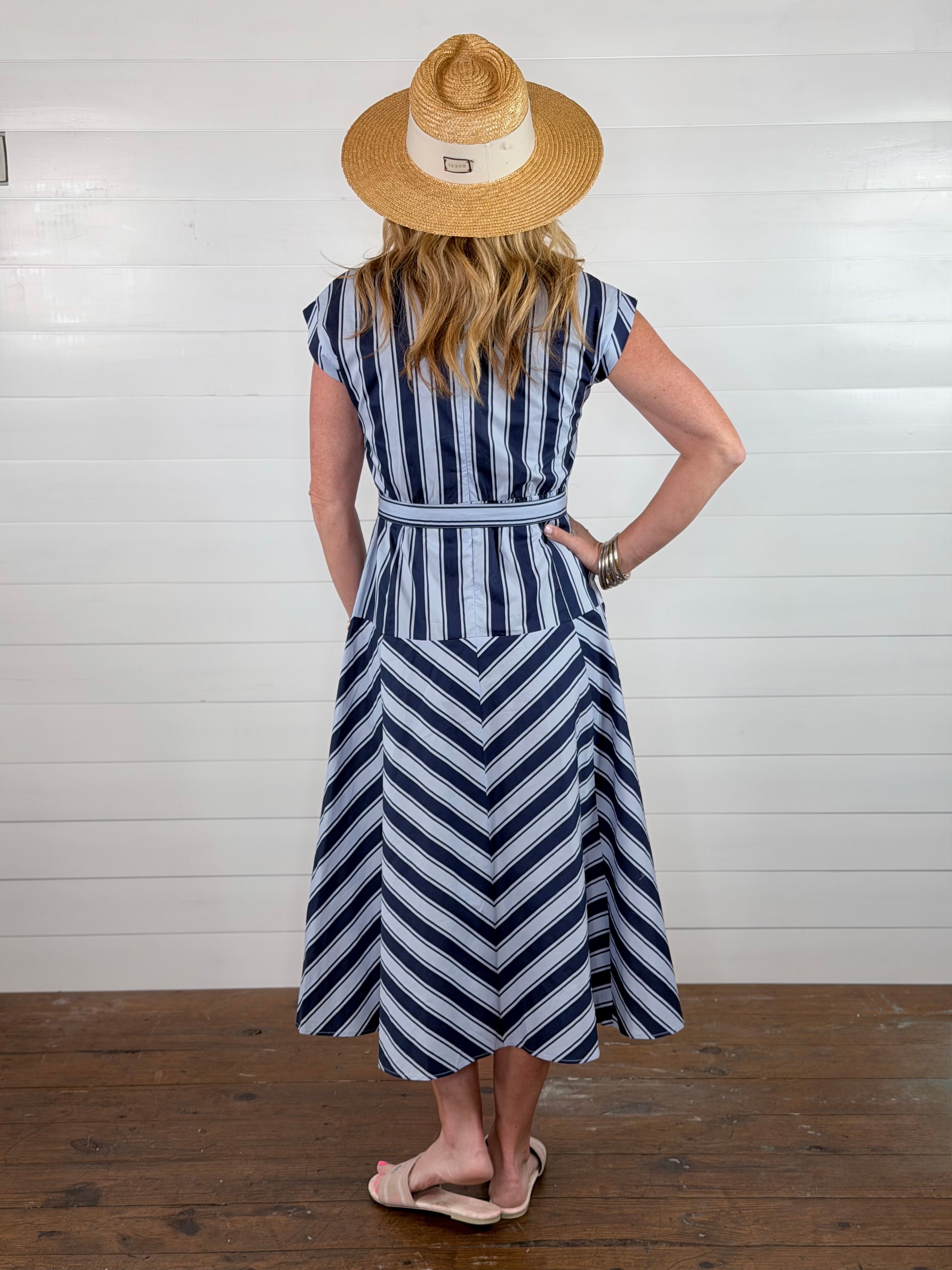 REESE STRIPED DRESS