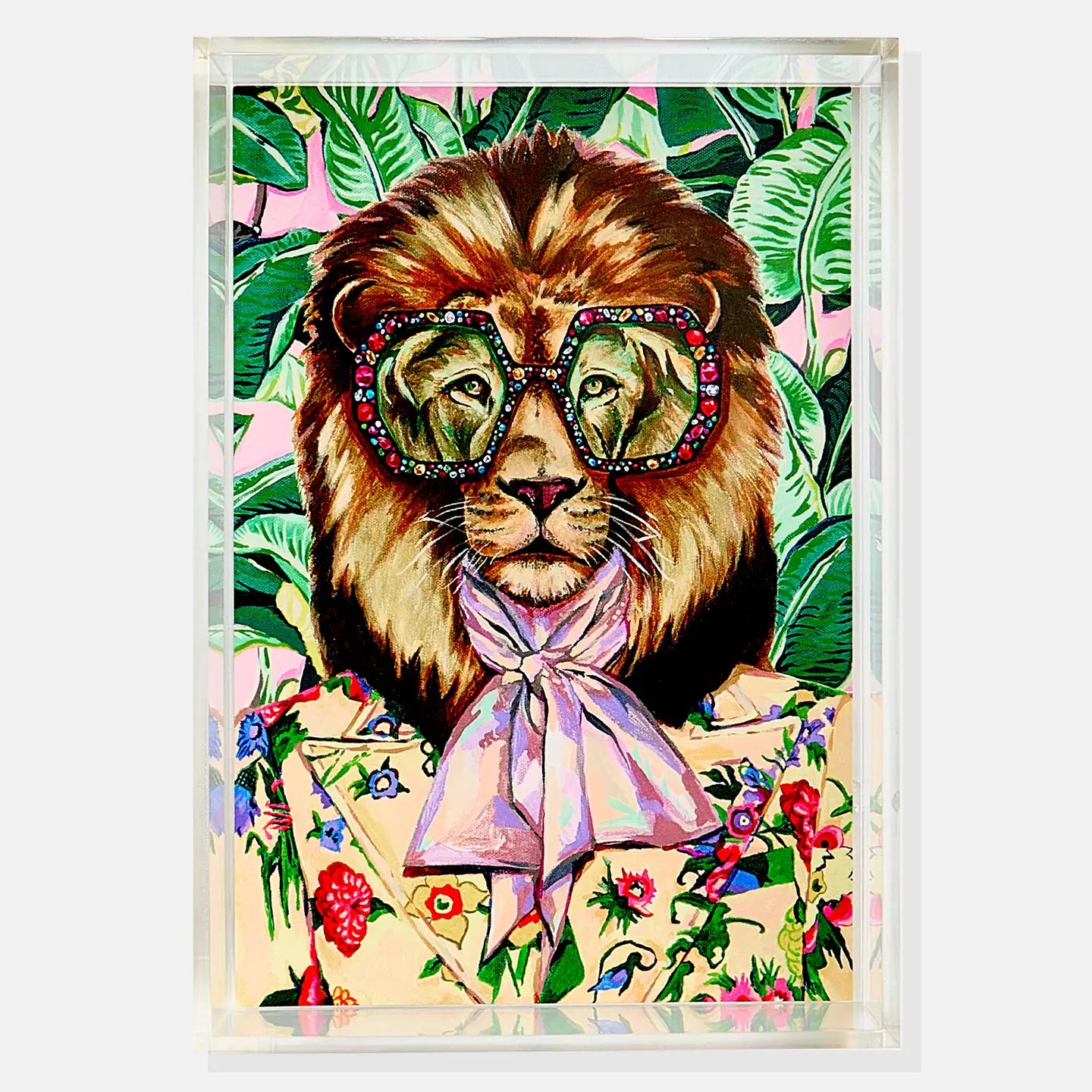 LOUIS THE LION TRAY-SMALL