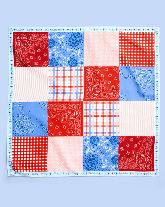 PATCHWORK BANDANA