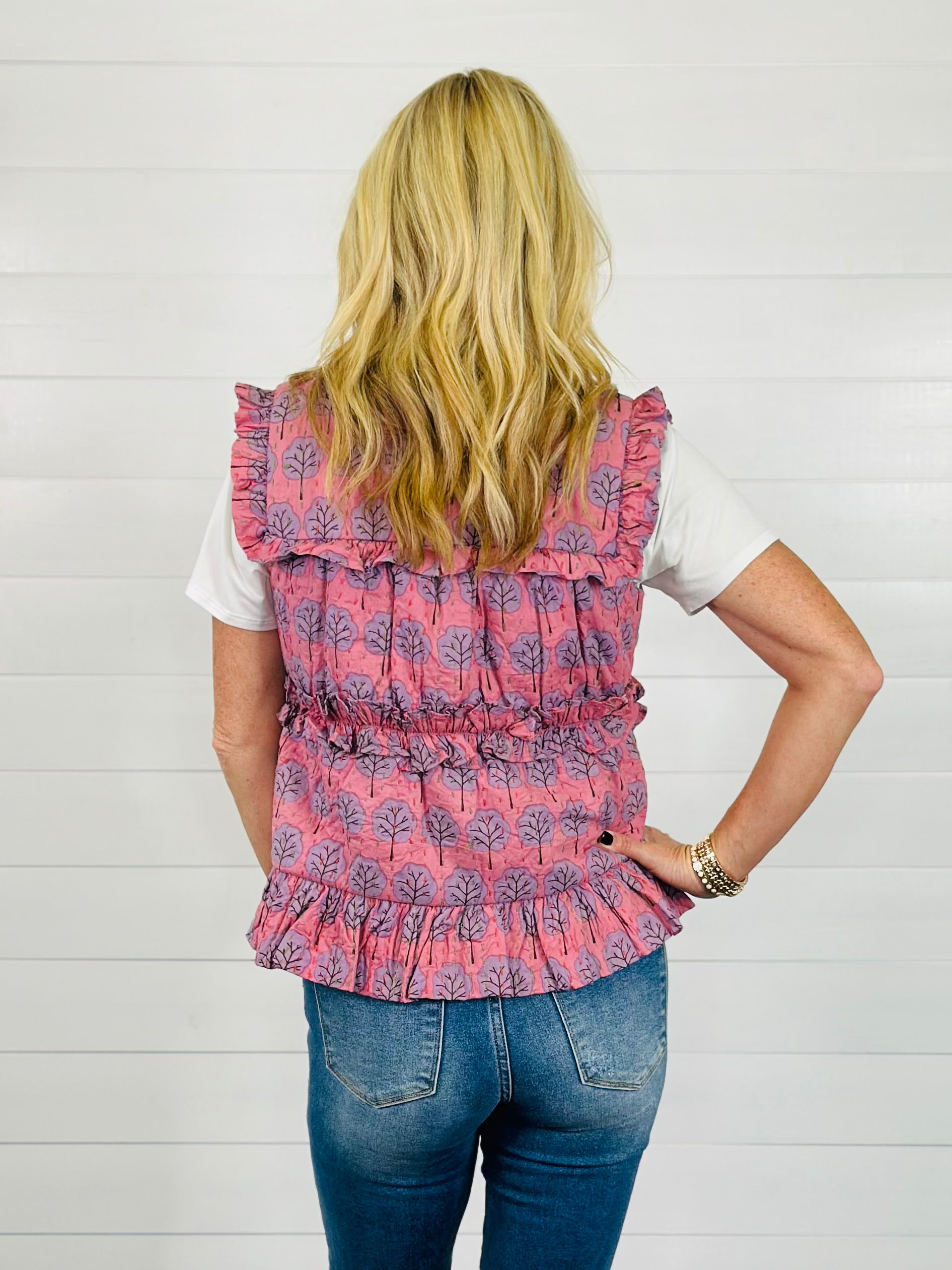 KANTHA STITCHED VEST