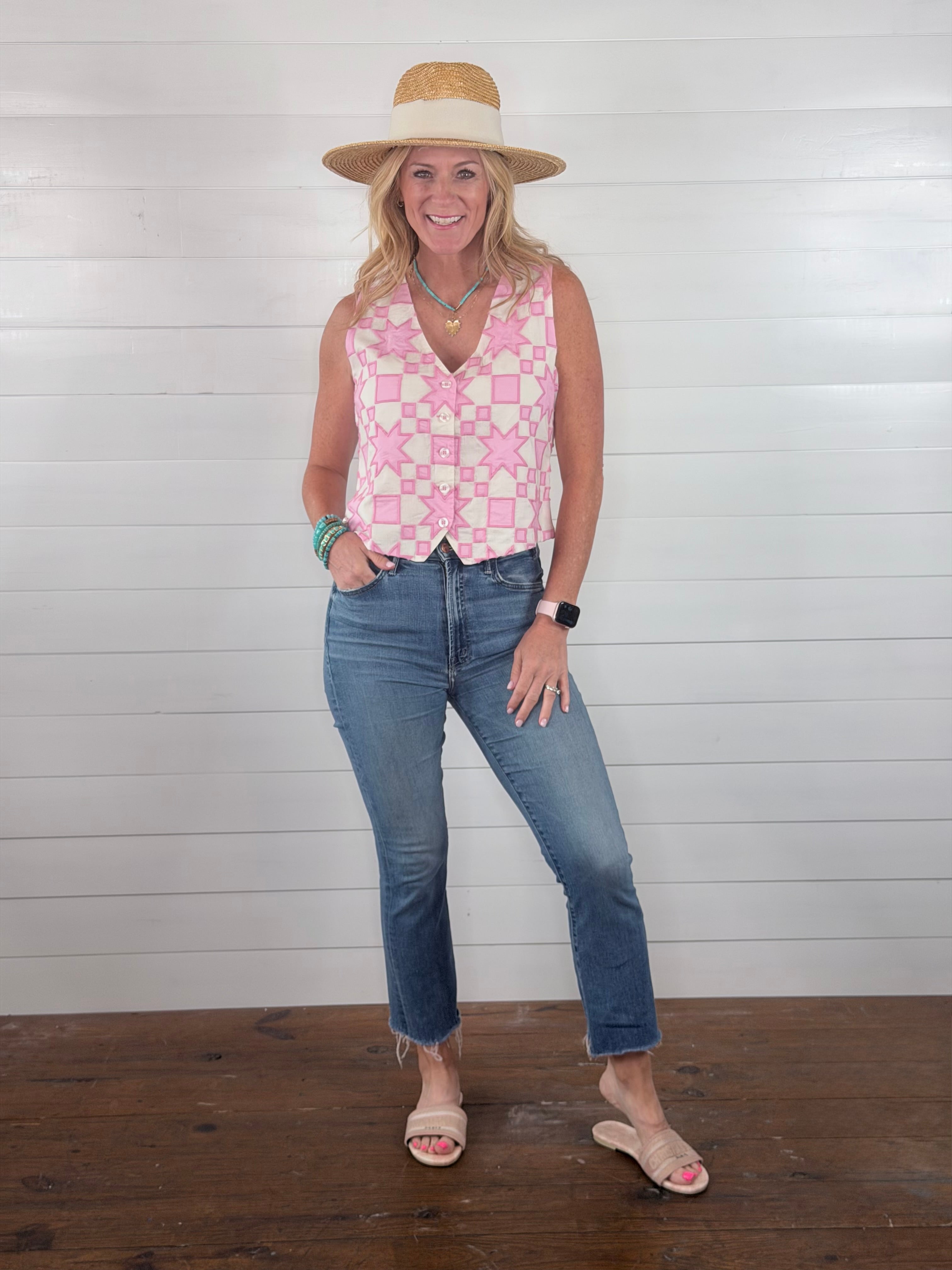 QUILTED VEST BY IVY JANE