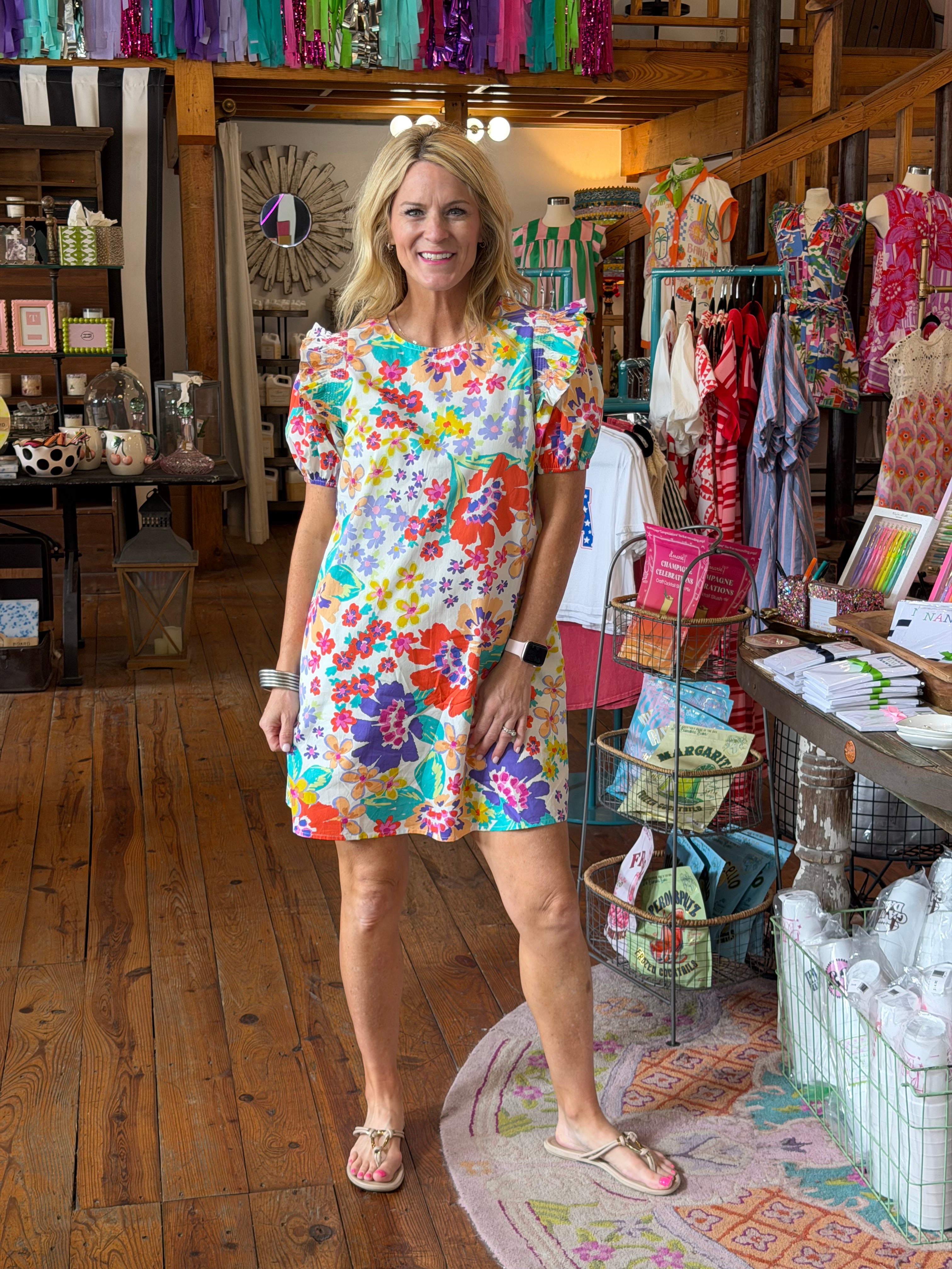 CASSIE FLORAL DRESS
