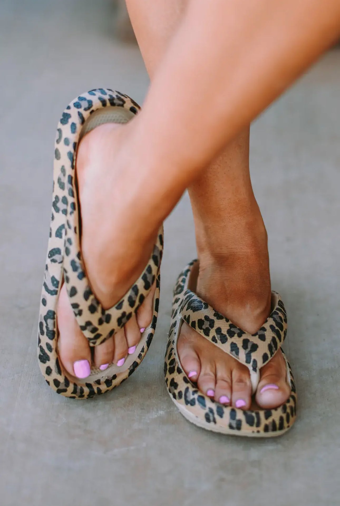 SADIE CHEETAH FLIP-FLOP