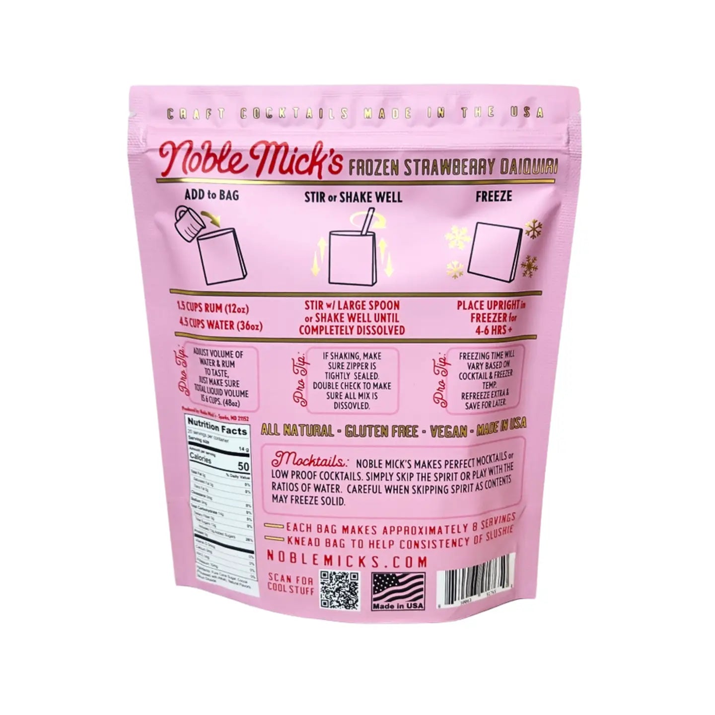 STRAWBERRY DAQUIRI FROZEN COCKTAIL