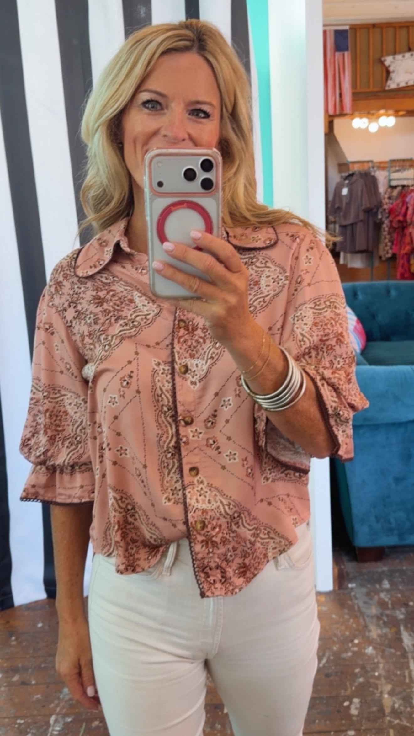 BANDANA SHIRT BY IVY JANE