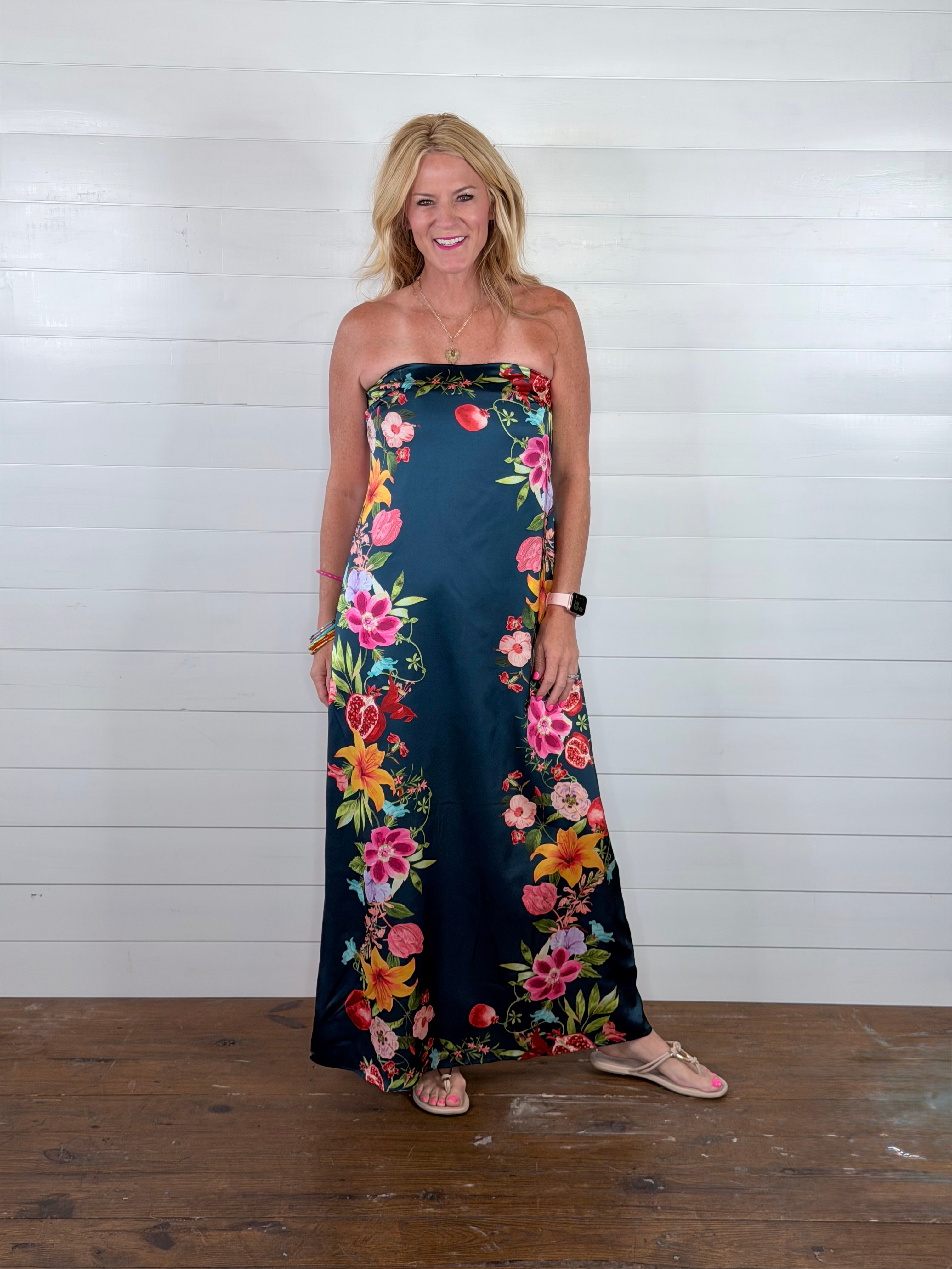SUMMER BOTANICAL DRESS