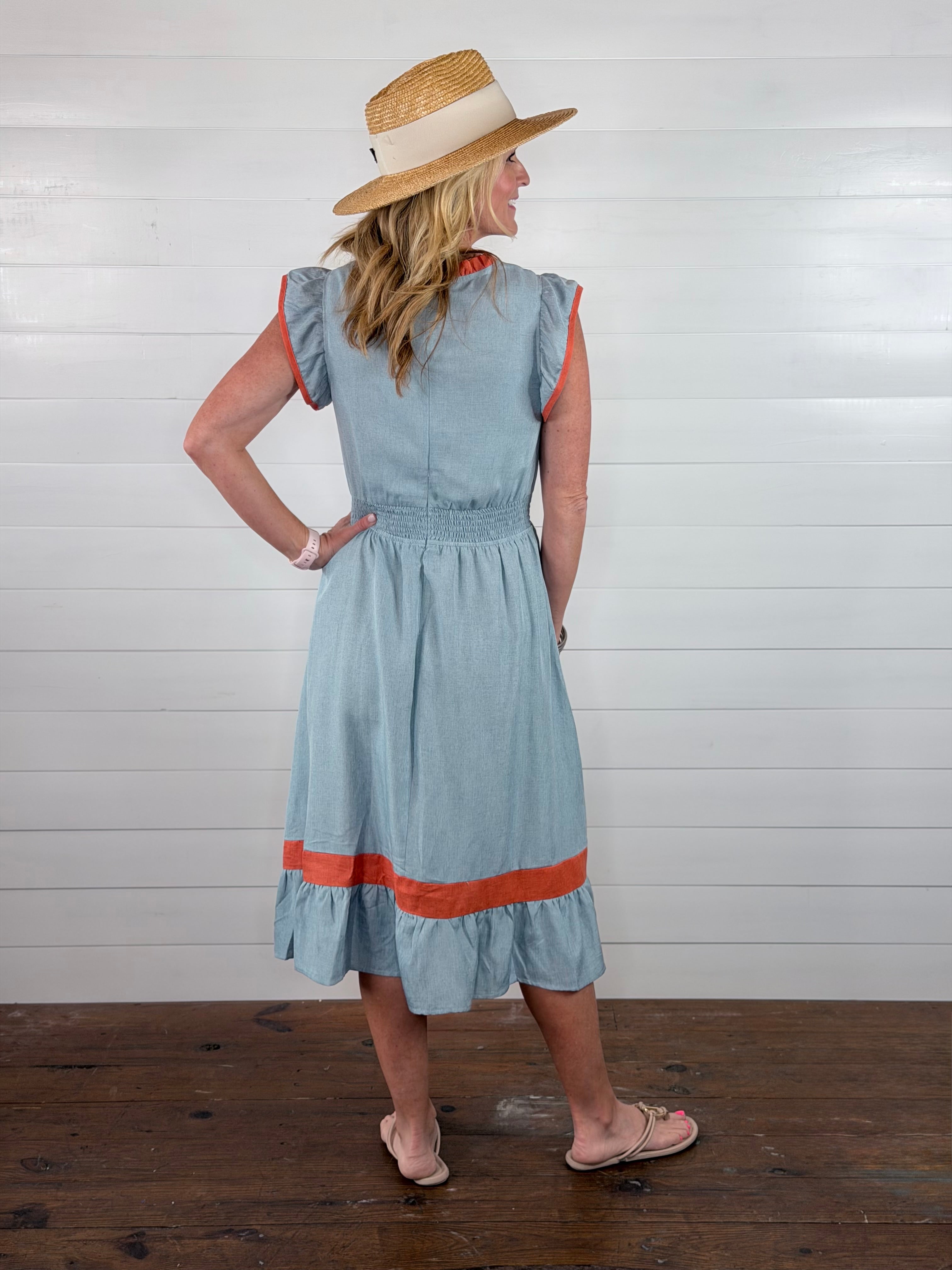 SUMMER BLOOMS DRESS
