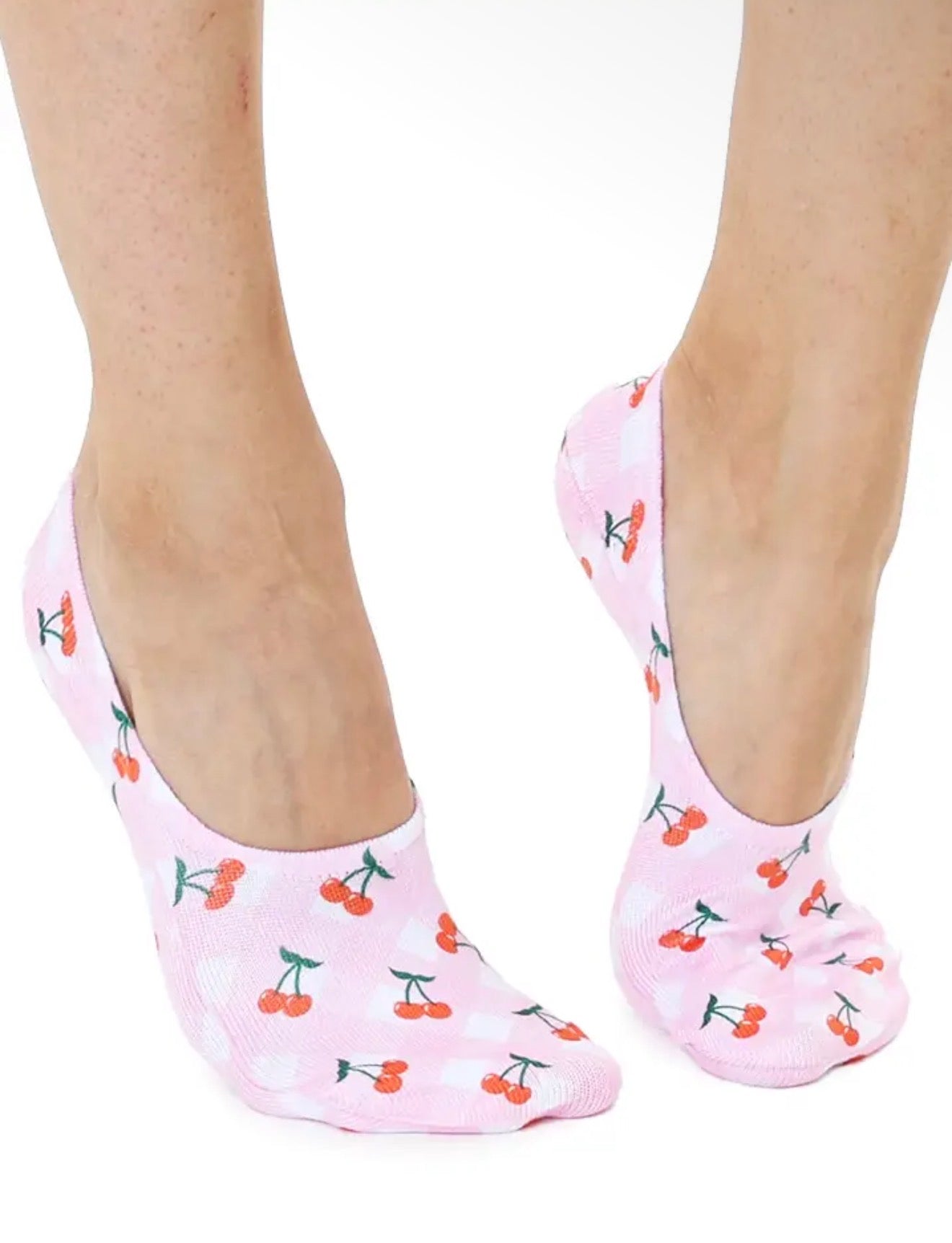 LINER SOCKS-CHERRY