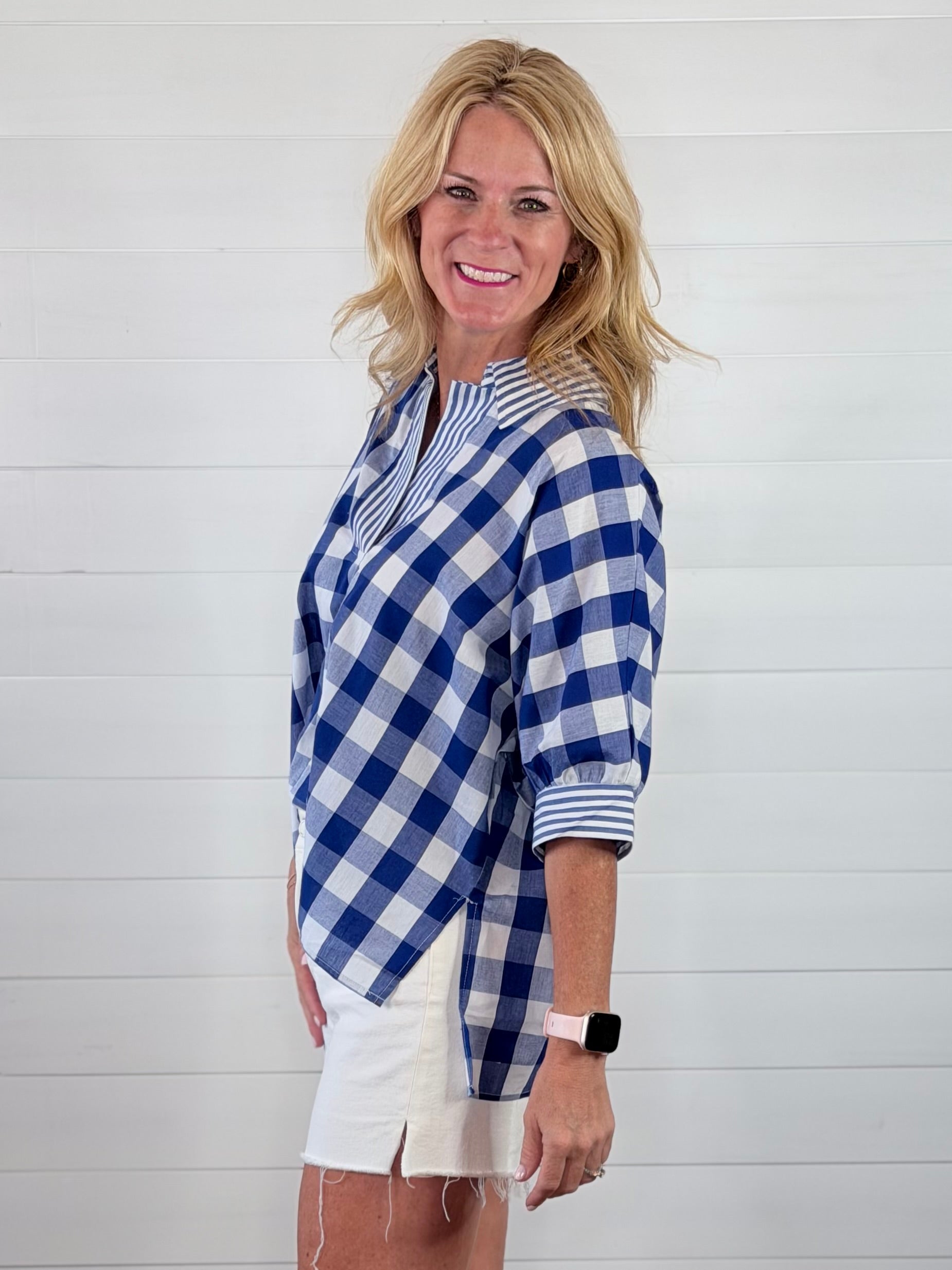 ROYAL CHECK TOP