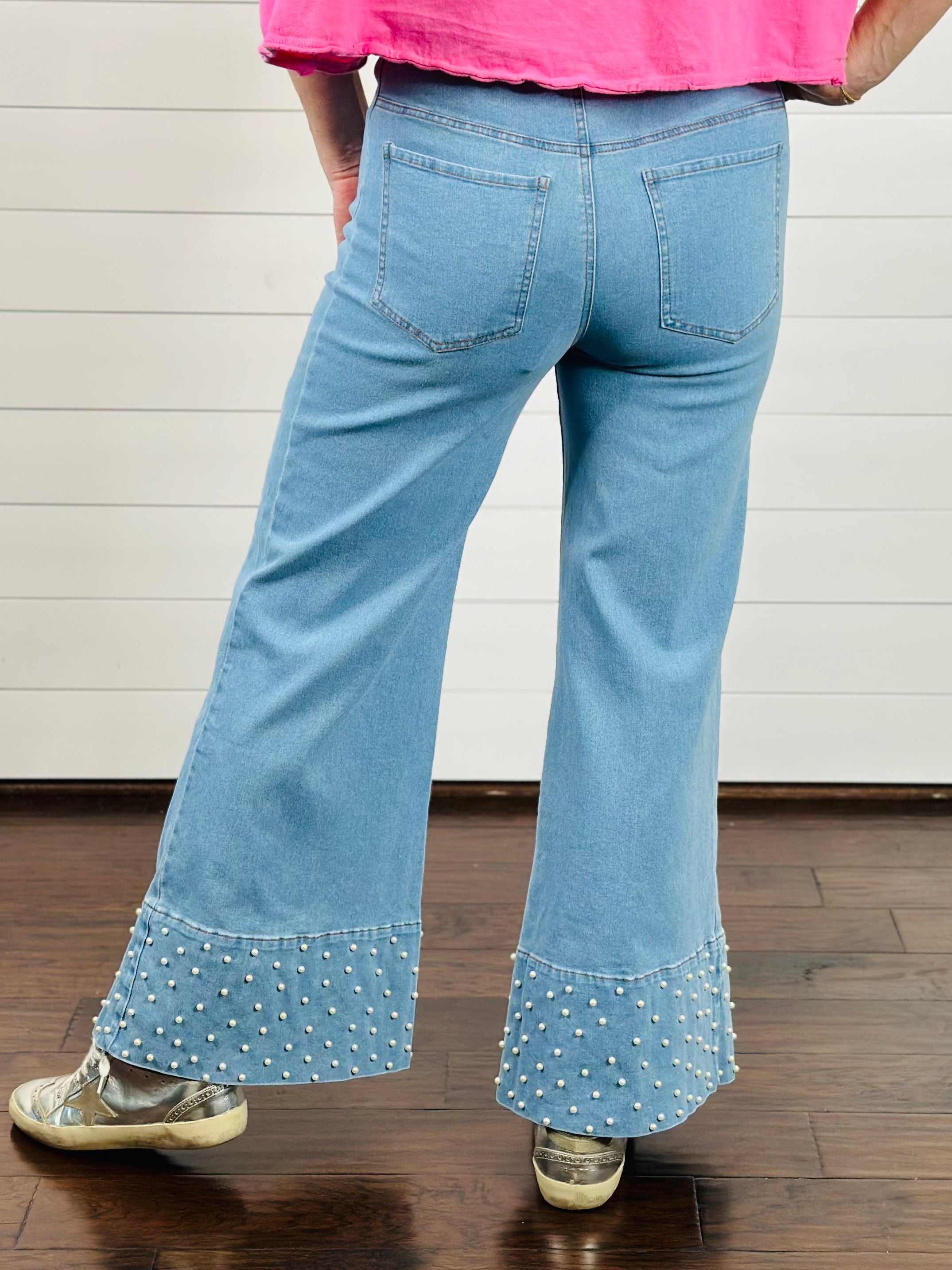 BAND OF PEARLS JEANS