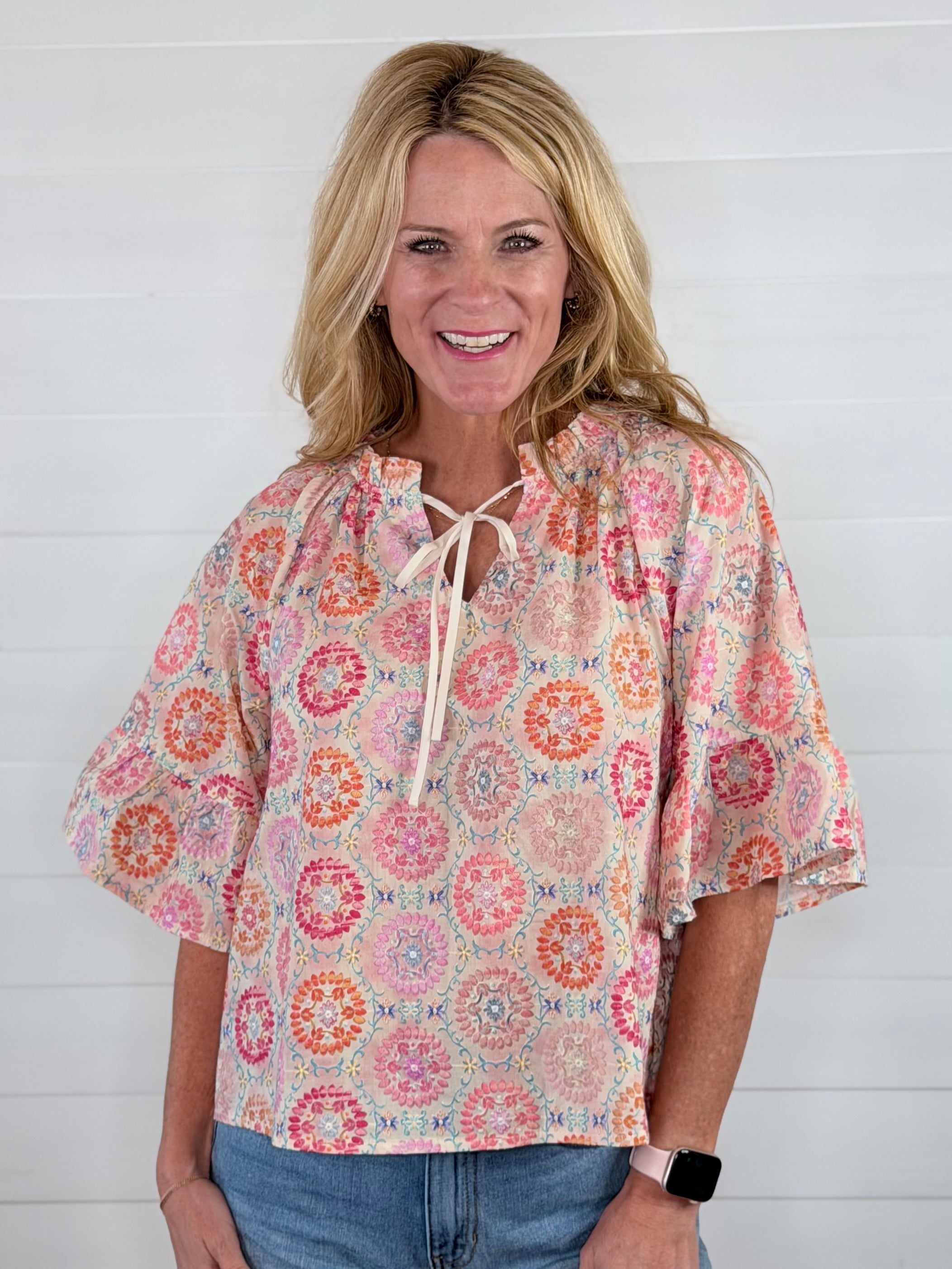 GRACE FLORAL TOP