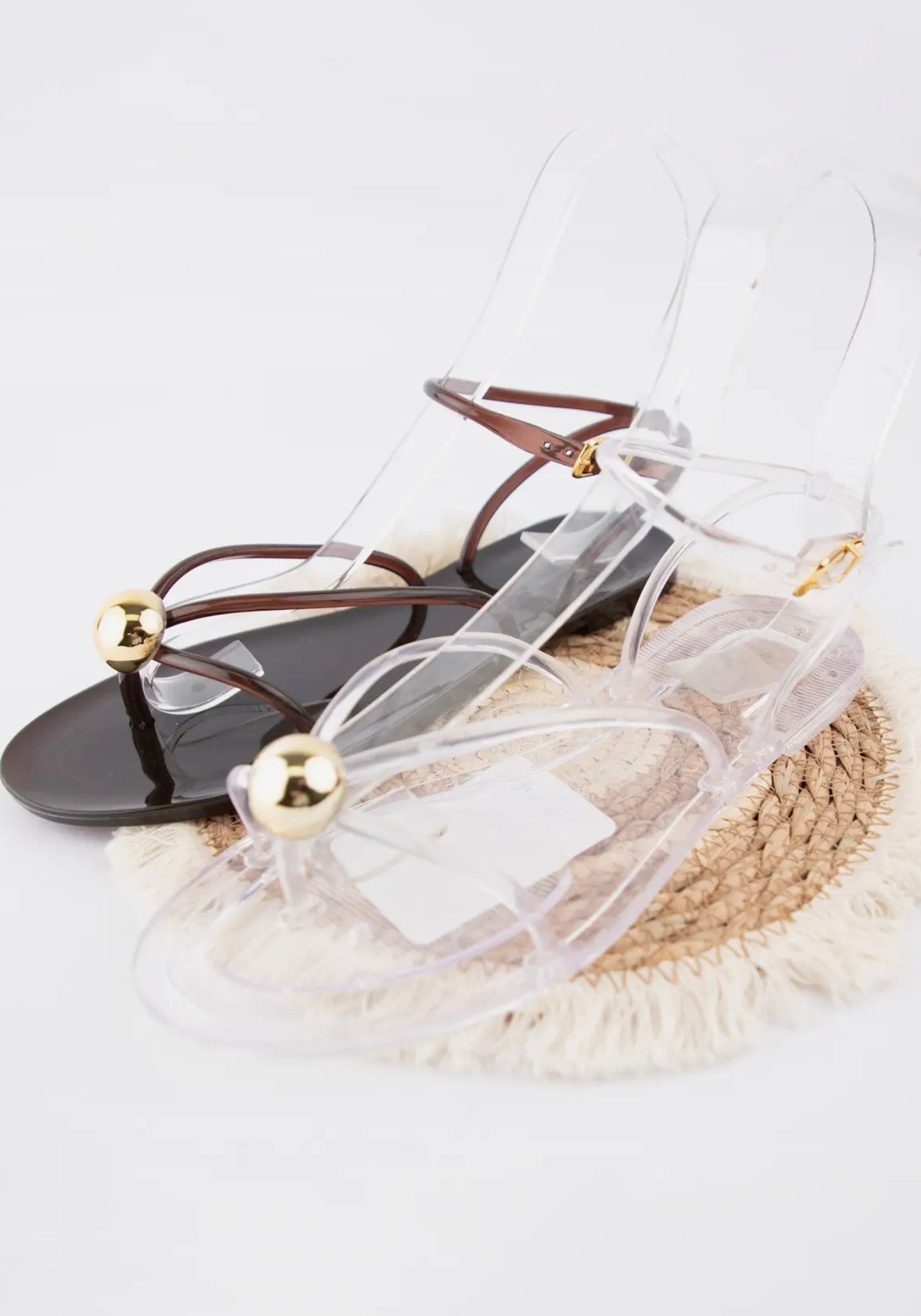 LEXI CLEAR JELLY SANDAL