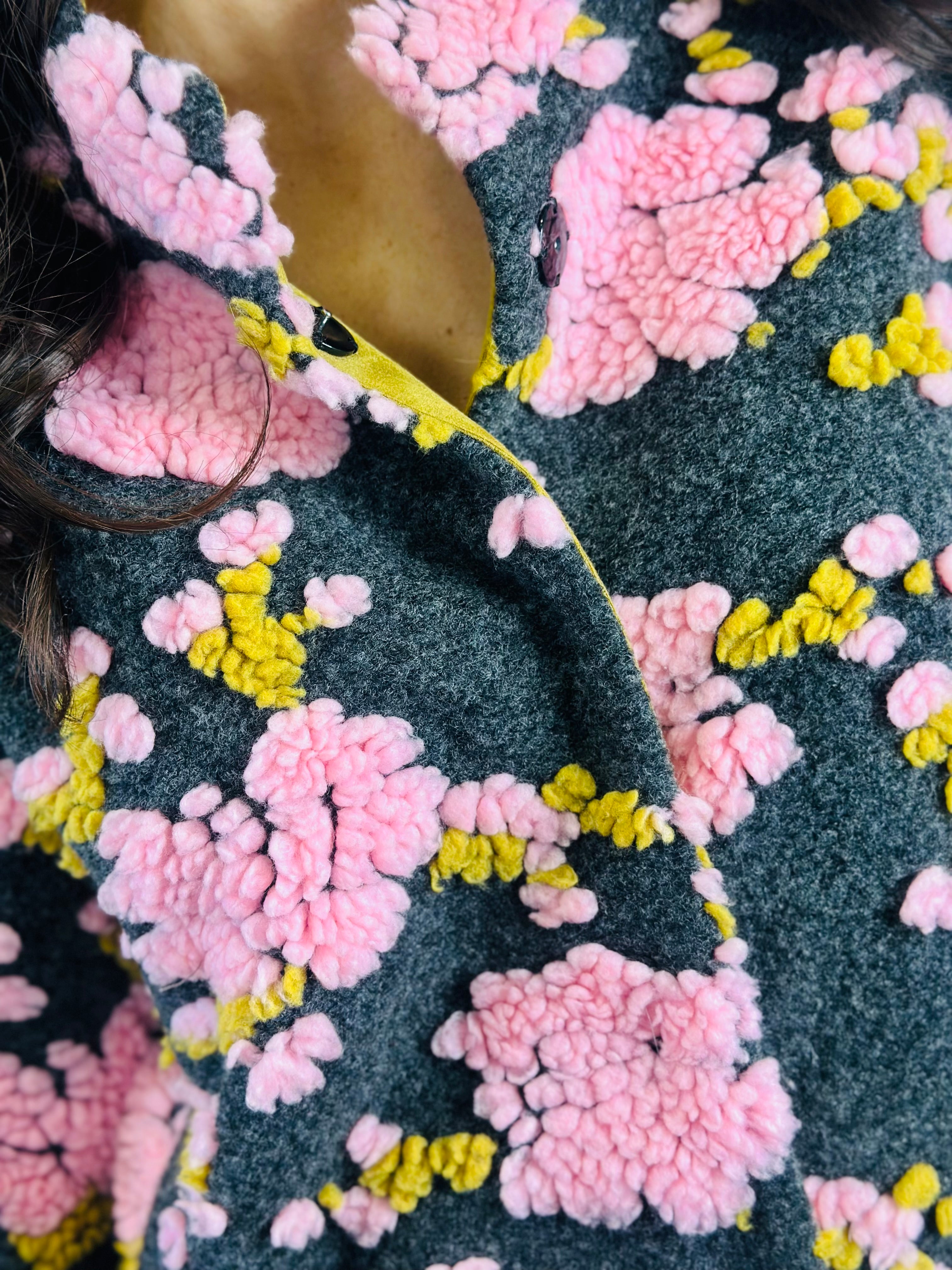 PUFF FLORAL JACKET
