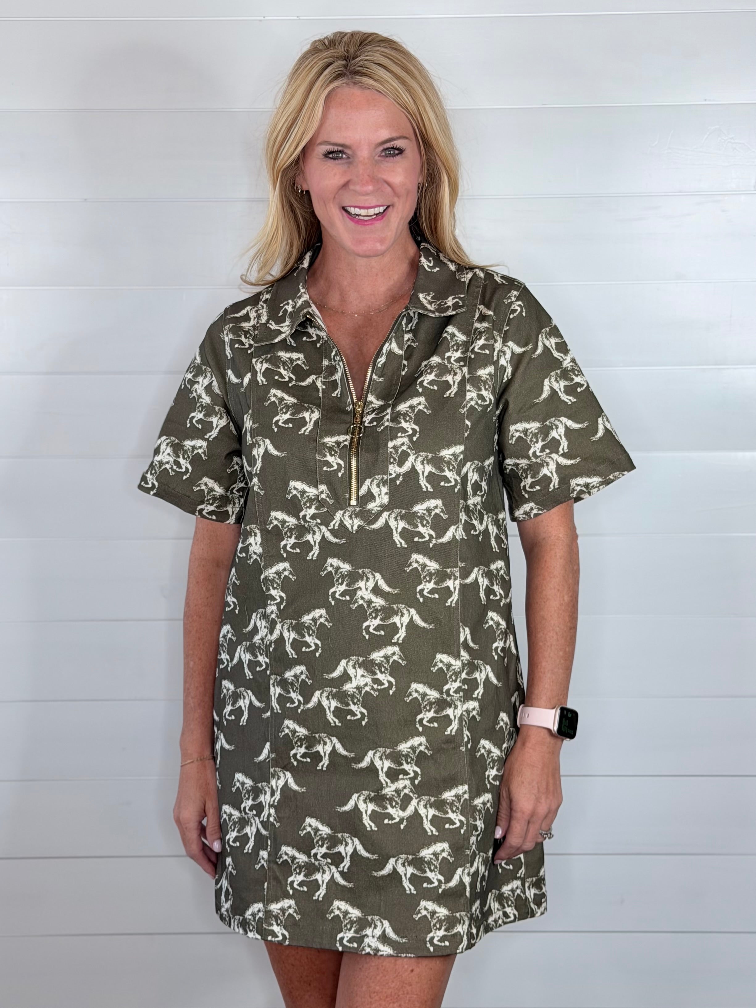 WILD HORSES DRESS