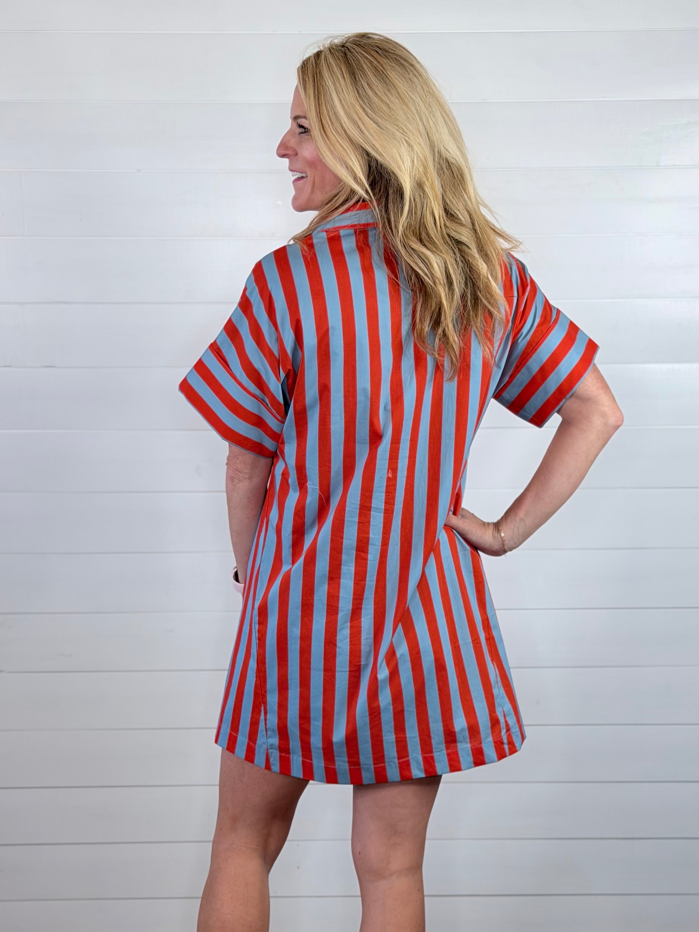 WINNIE STRIPED DRESS