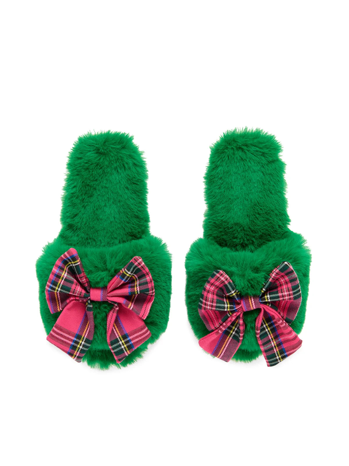 GREEN SCOTTIE SLIPPERS