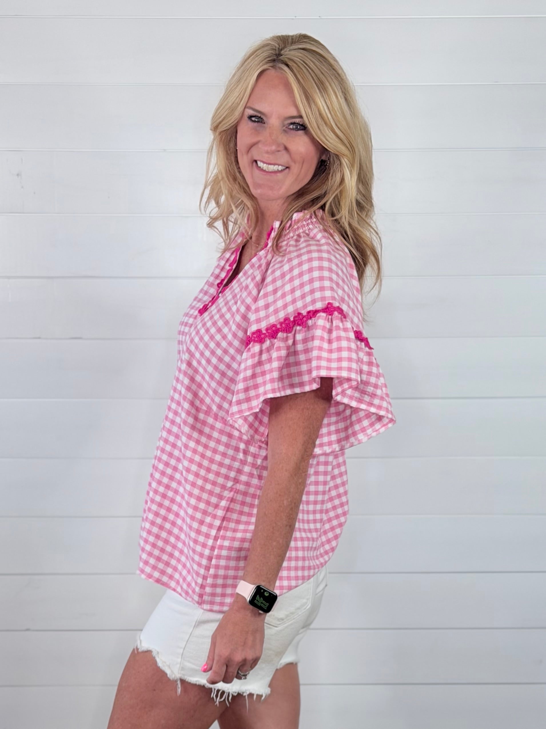 PINK POSEY TOP