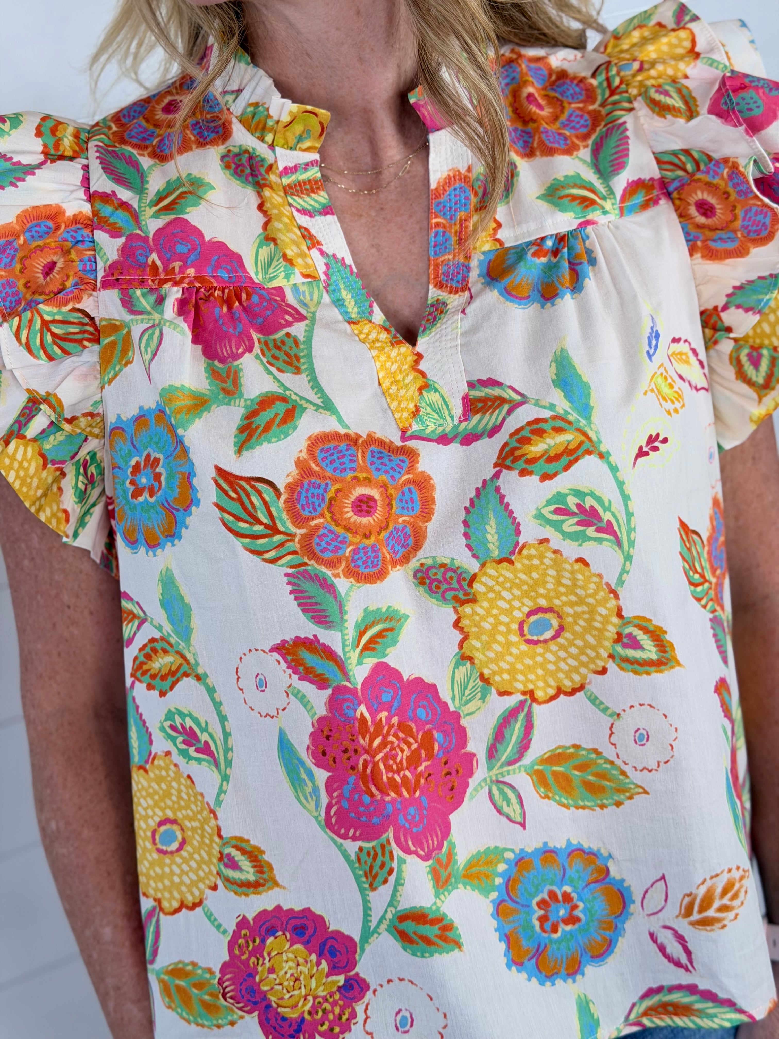 SUMMER STROLL TOP