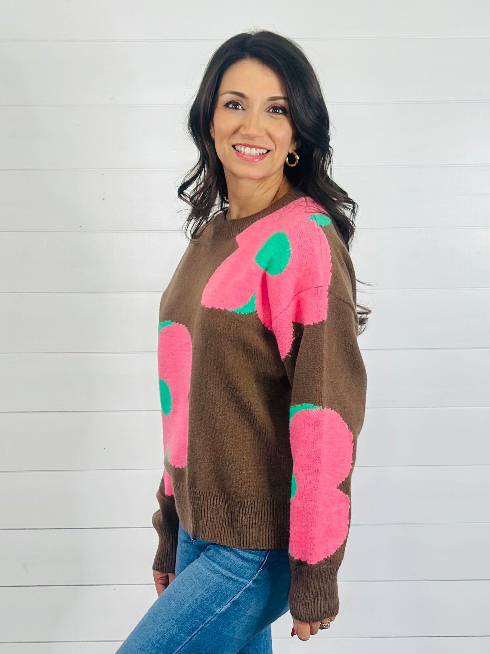 FLOWER POWER SWEATER