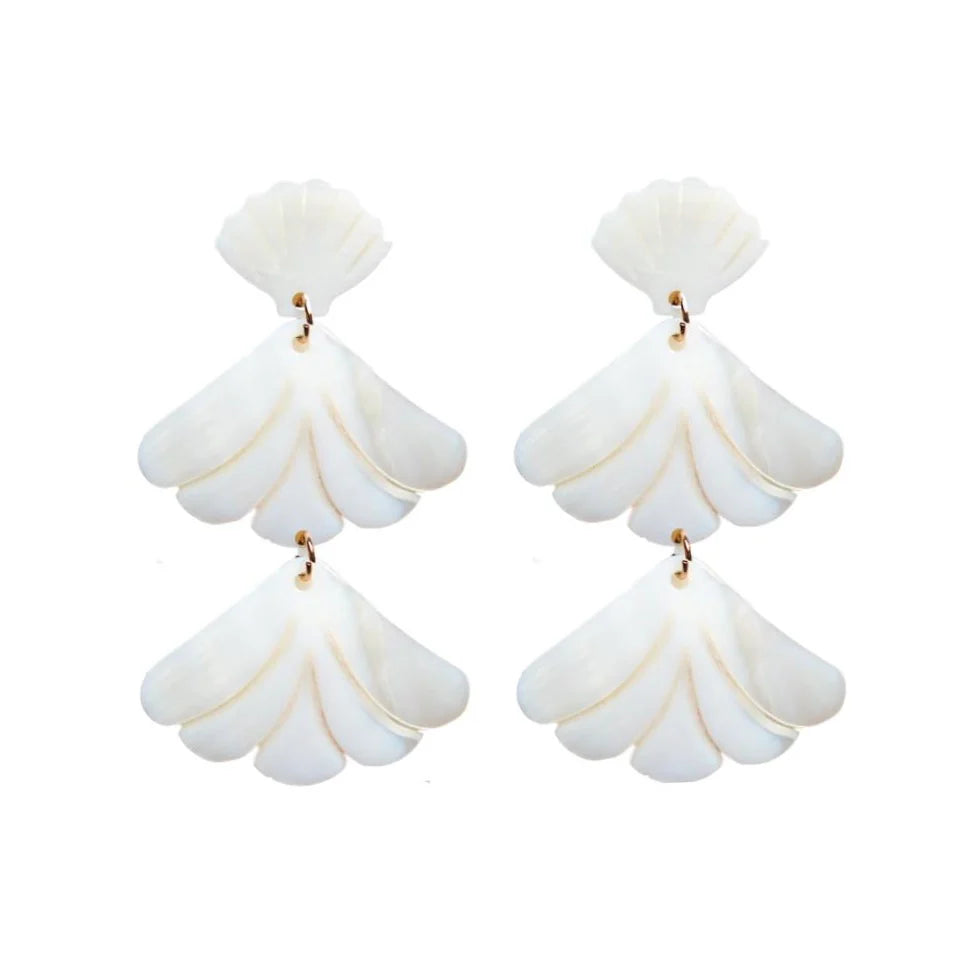 MERMAID SHELL EARRINGS