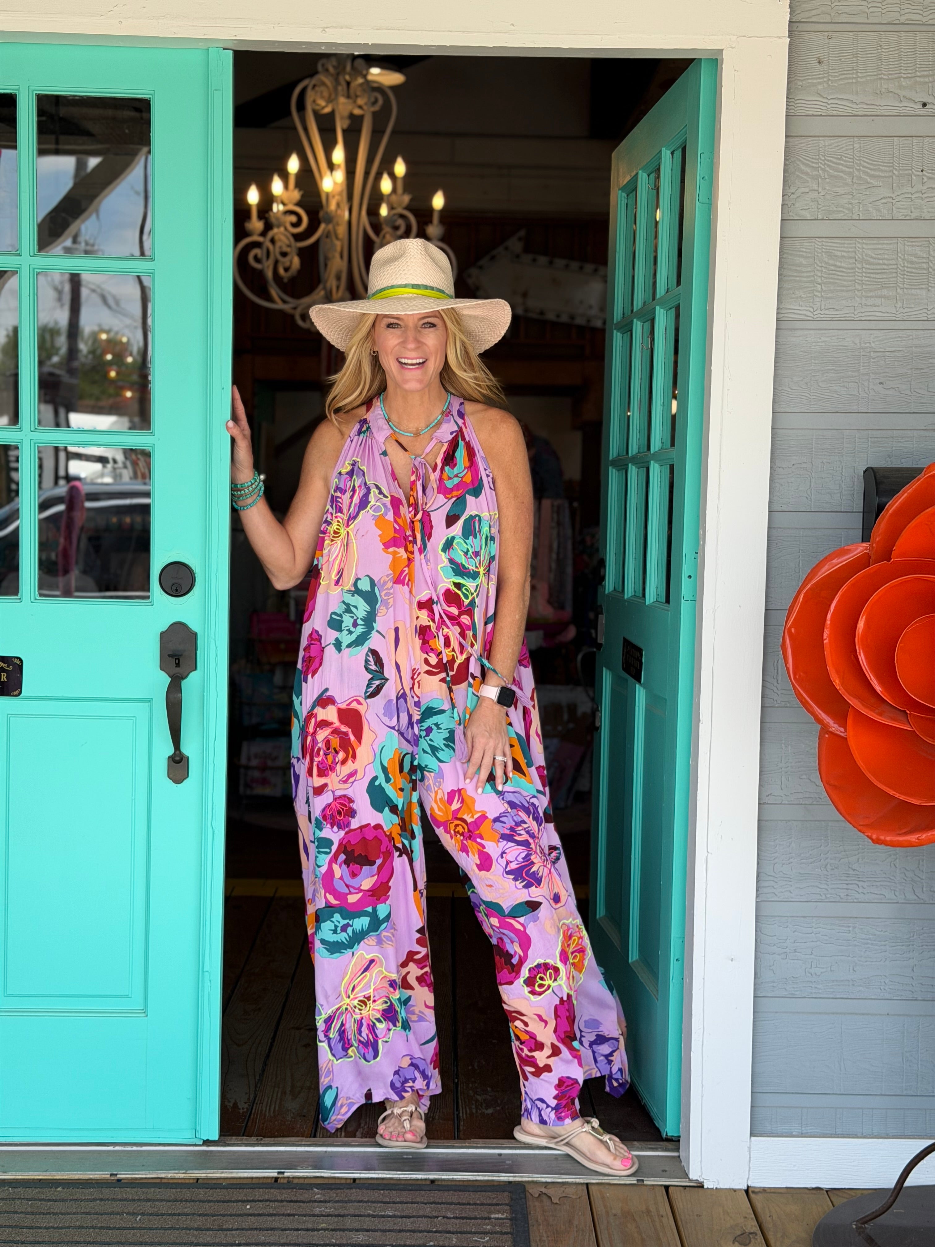 SYMPHONY ROMPER-LAVENDER