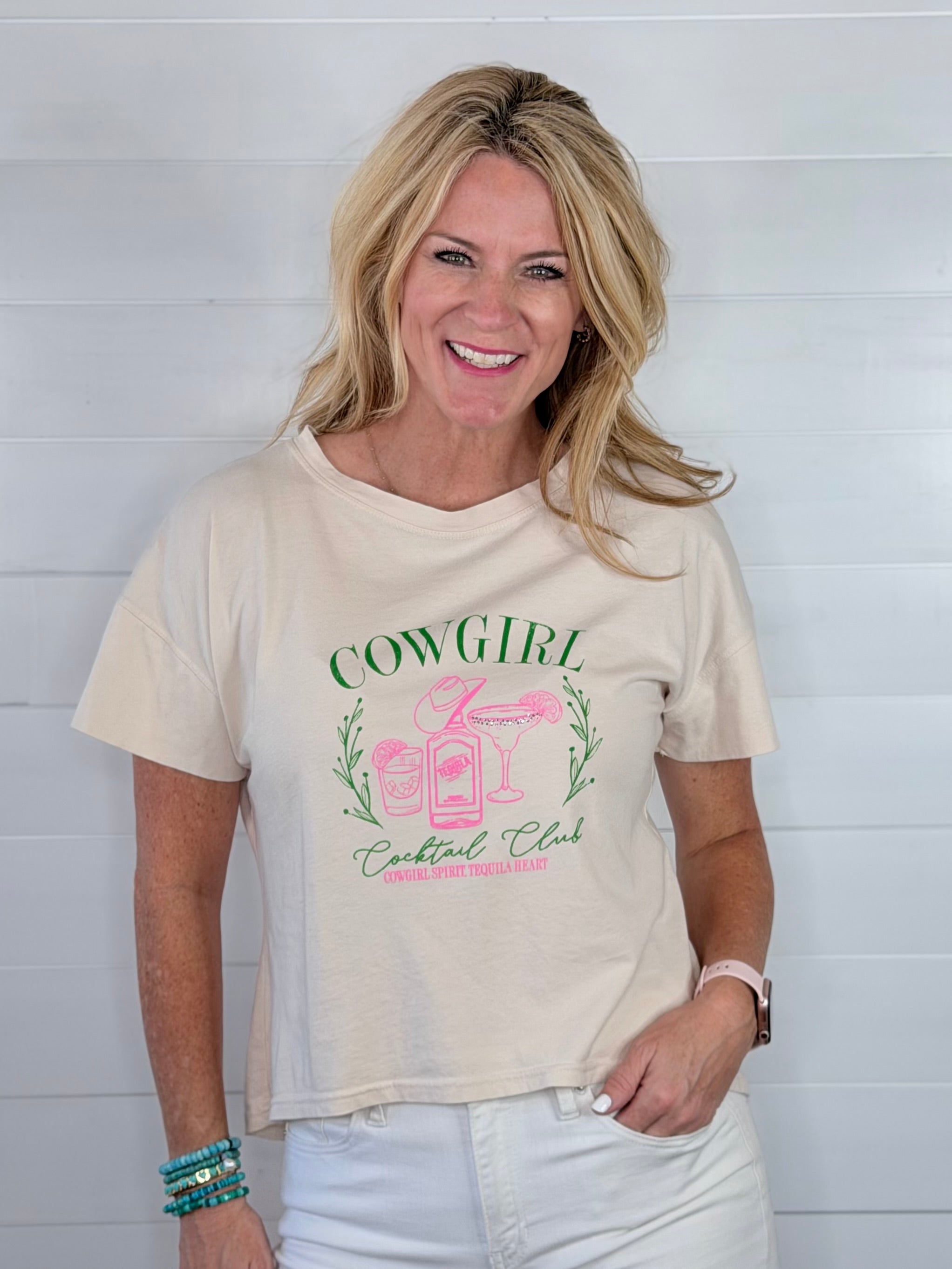 COWGIRL COCKTAIL CLUB TEE