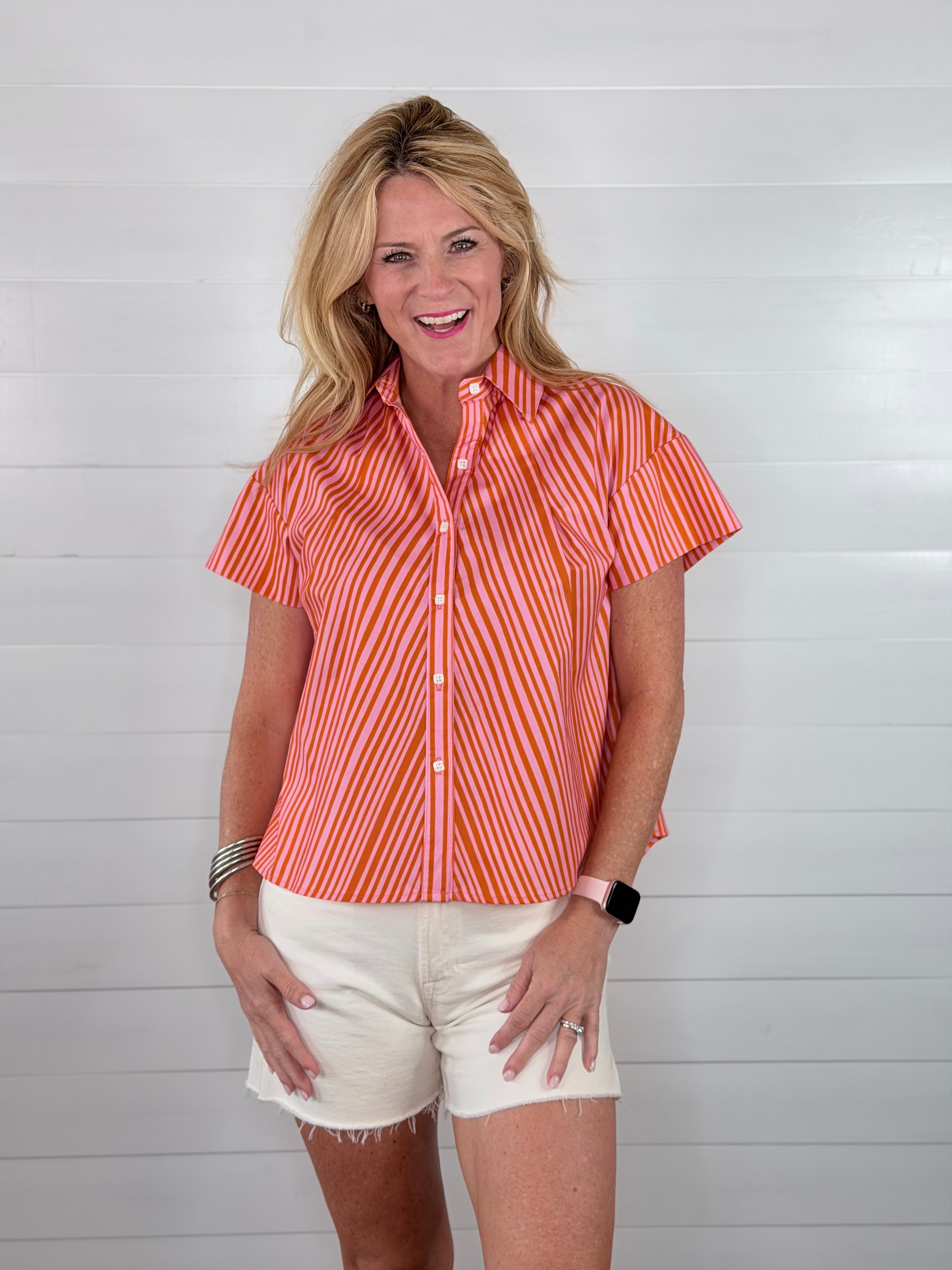 TUCKED SWING SHIRT
