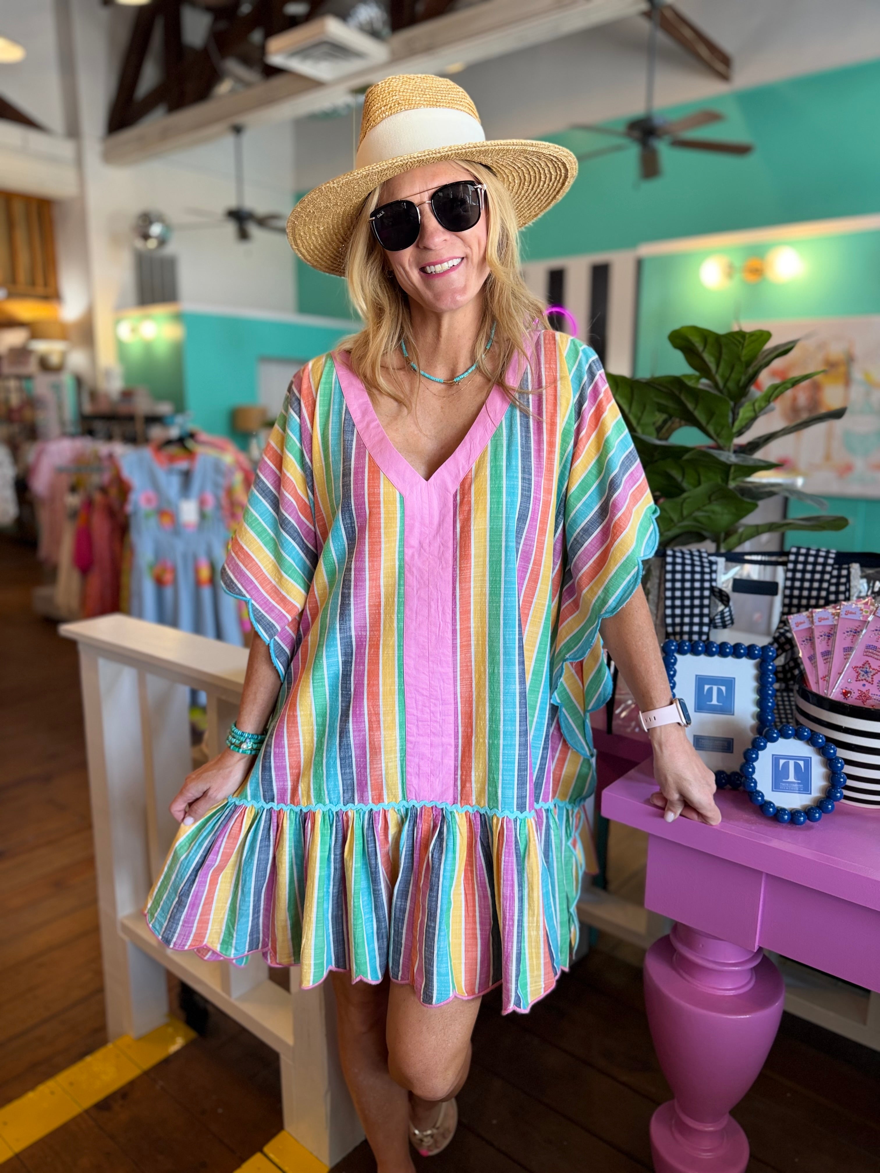ROSALINA MINI CAFTAN/COVER UP