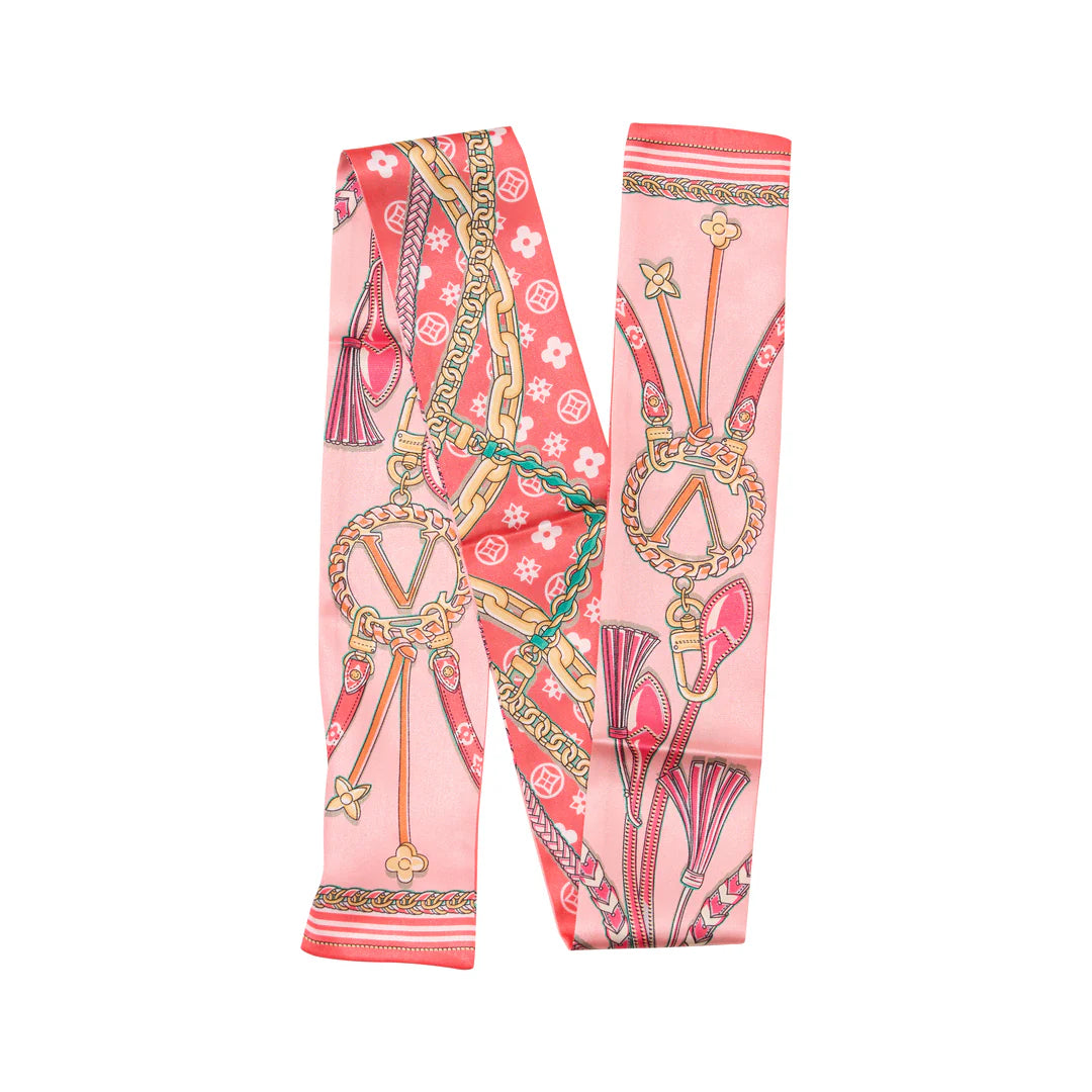 MADISON TWILLY SCARF-PINK