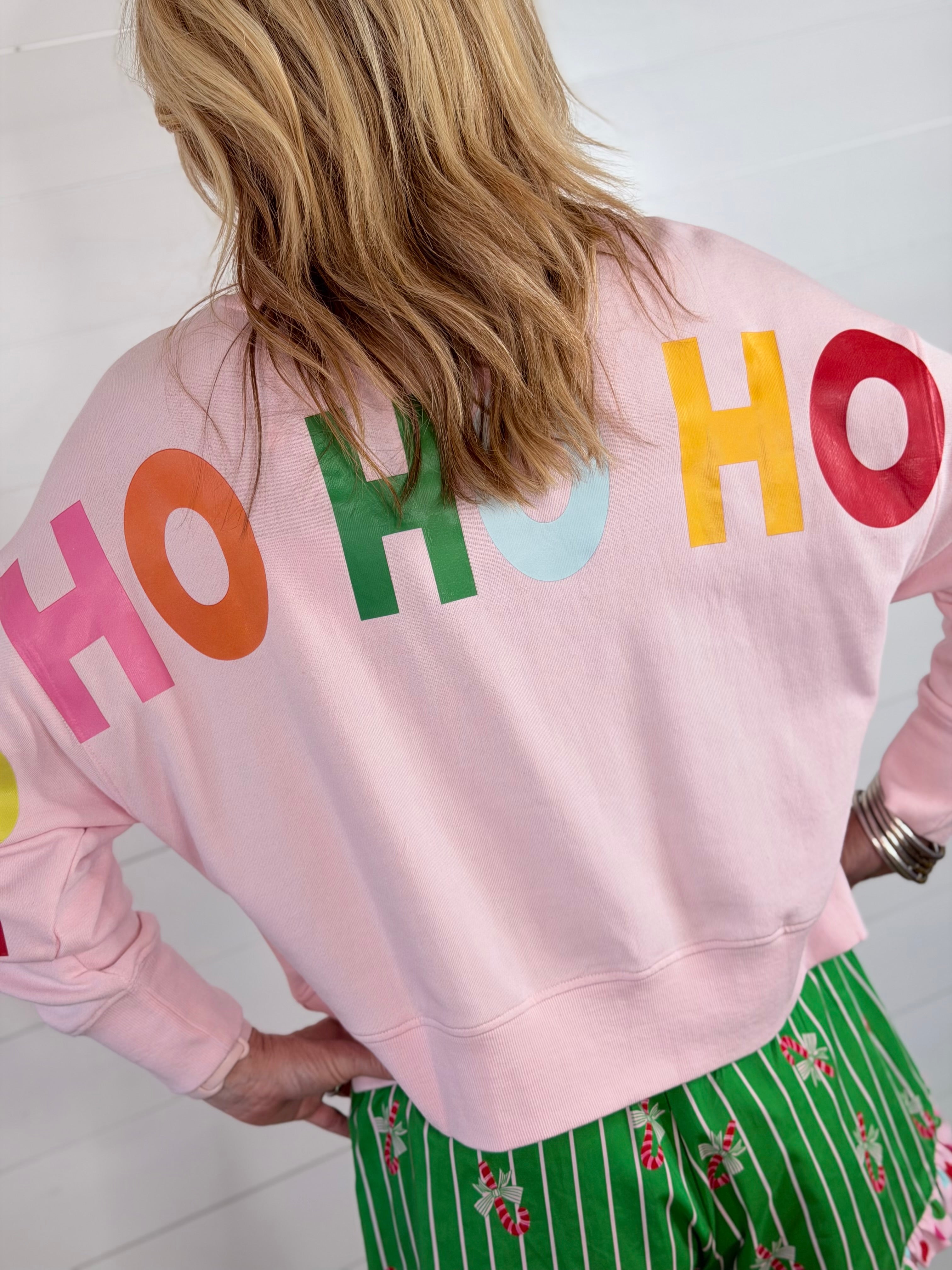 SANTA/HO HO HO RELAXED SWEATSHIRT