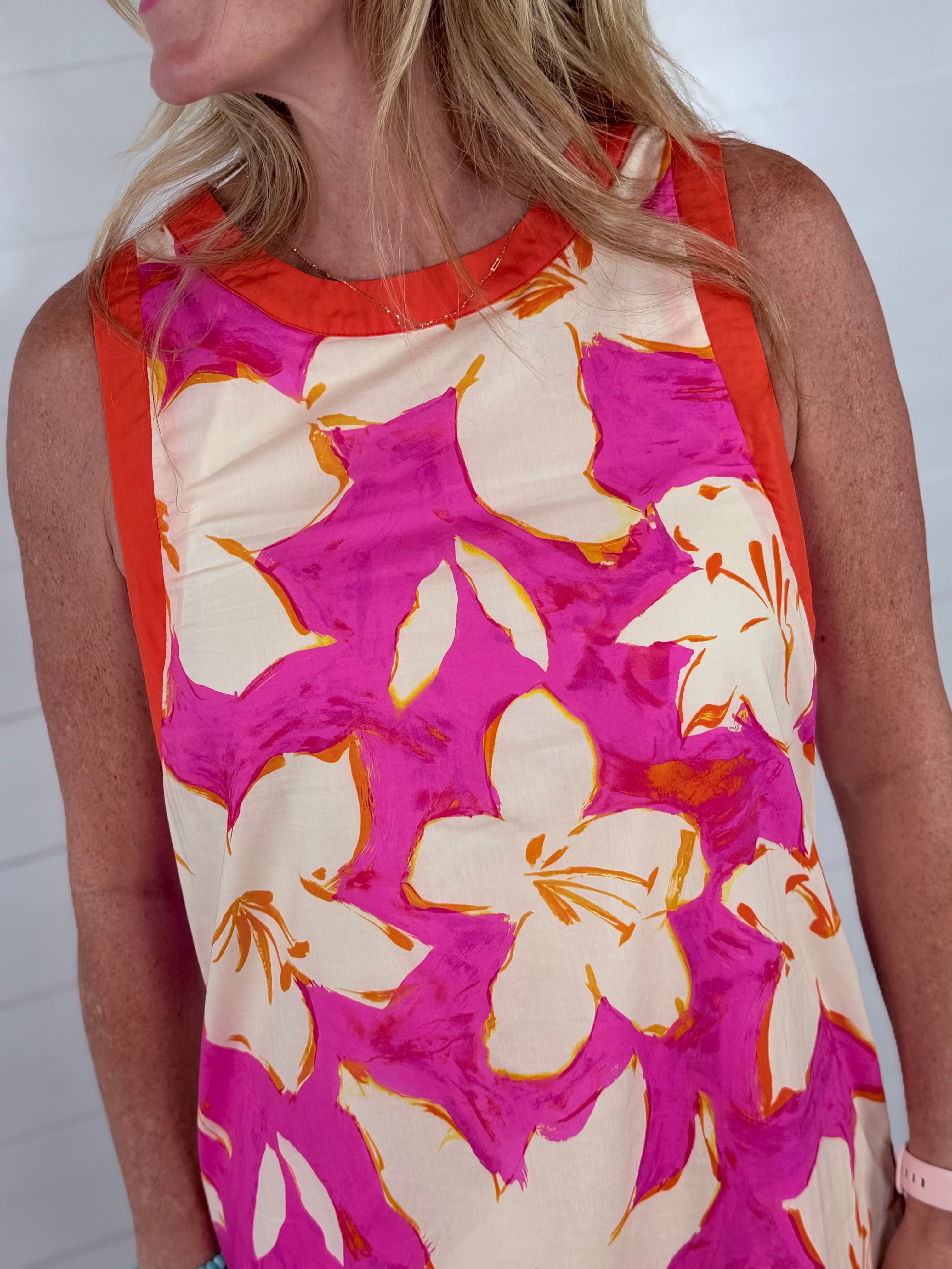 BLOOMING SO BRIGHT DRESS