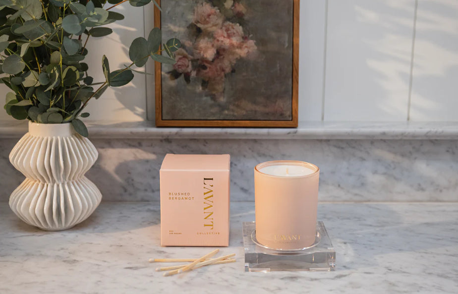 L'AVANT CANDLE BLUSHED BERGAMOT 8oz