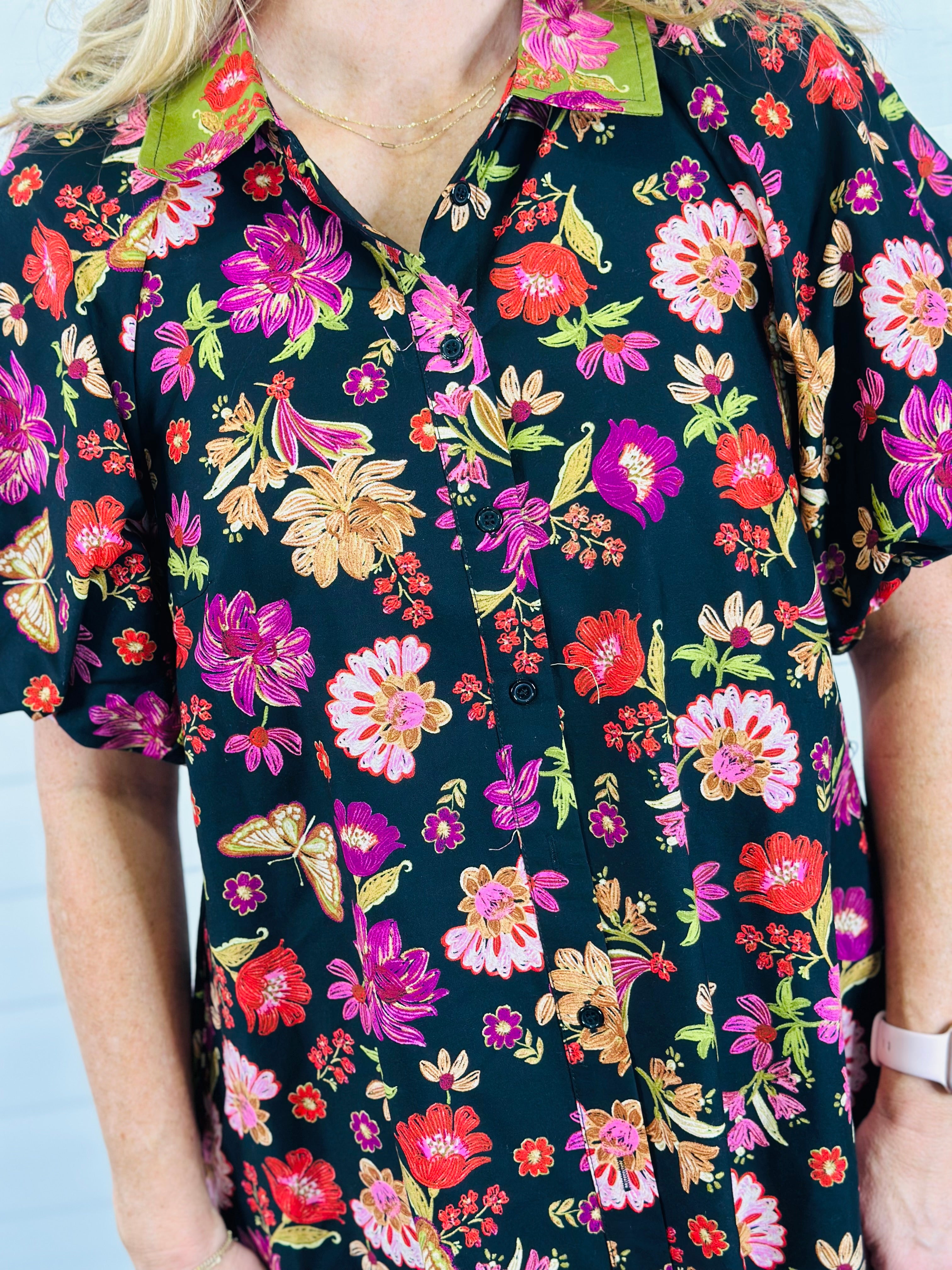 FOREVER FLORALS DRESS