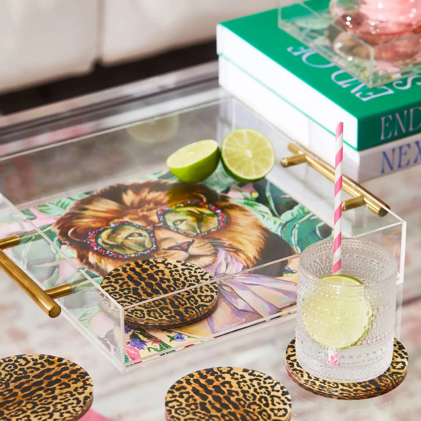 LOUIS THE LION TRAY-LARGE